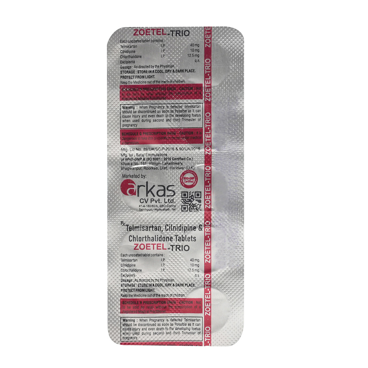 Zoetel Trio Tablet 10's, Pack of 10 TABLETS Zoetel Trio Tablet 10's, Pack of 10 TABLETS