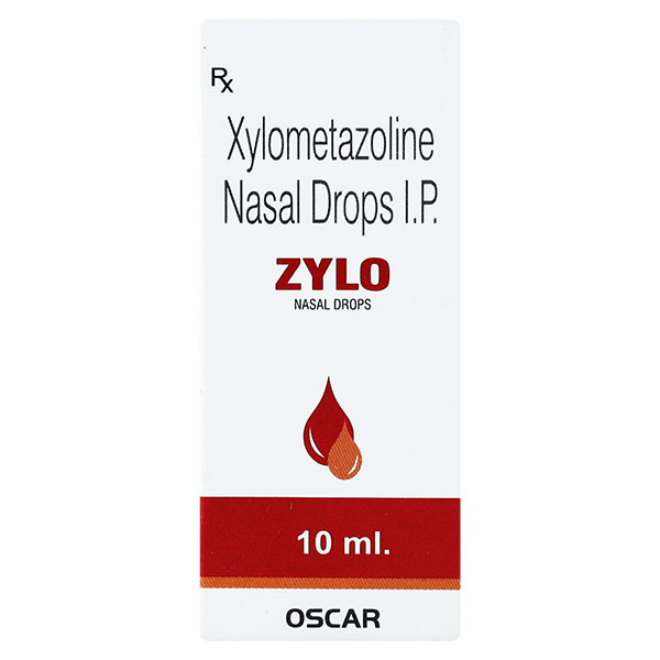 Zylo Nasal Drops 10 ml, Pack of 1 Nasal Drops Zylo Nasal Drops 10 ml, Pack of 1 Nasal Drops