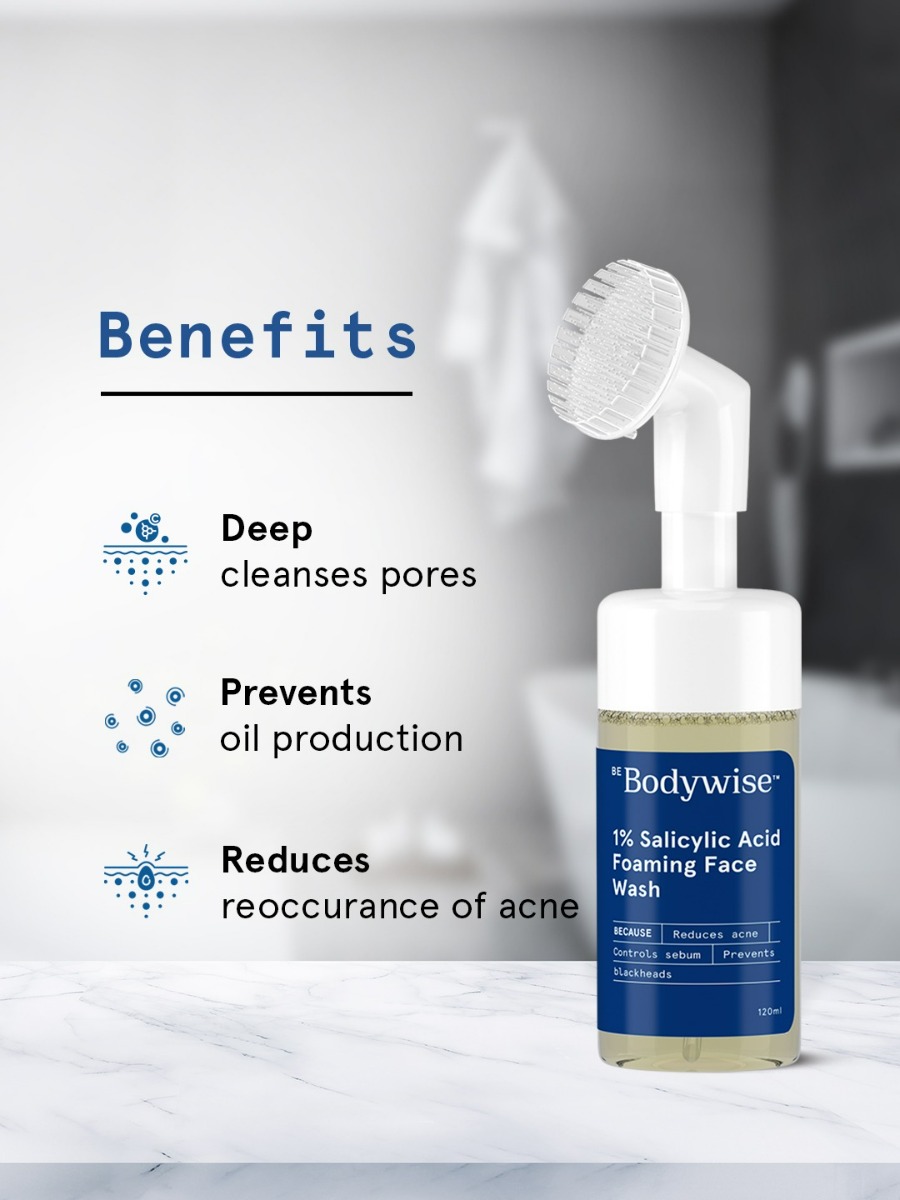 Be Bodywise 1 Salicylic Acid Face Wash, 120 ml Price, Uses, Side