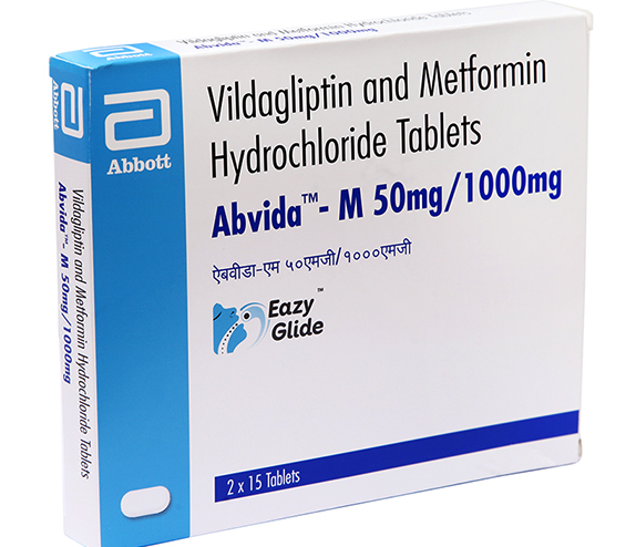 Abvida M 50/1000 Tablet 15's, Pack of 15 TABLETS Abvida M 50/1000 Tablet 15's, Pack of 15 TABLETS