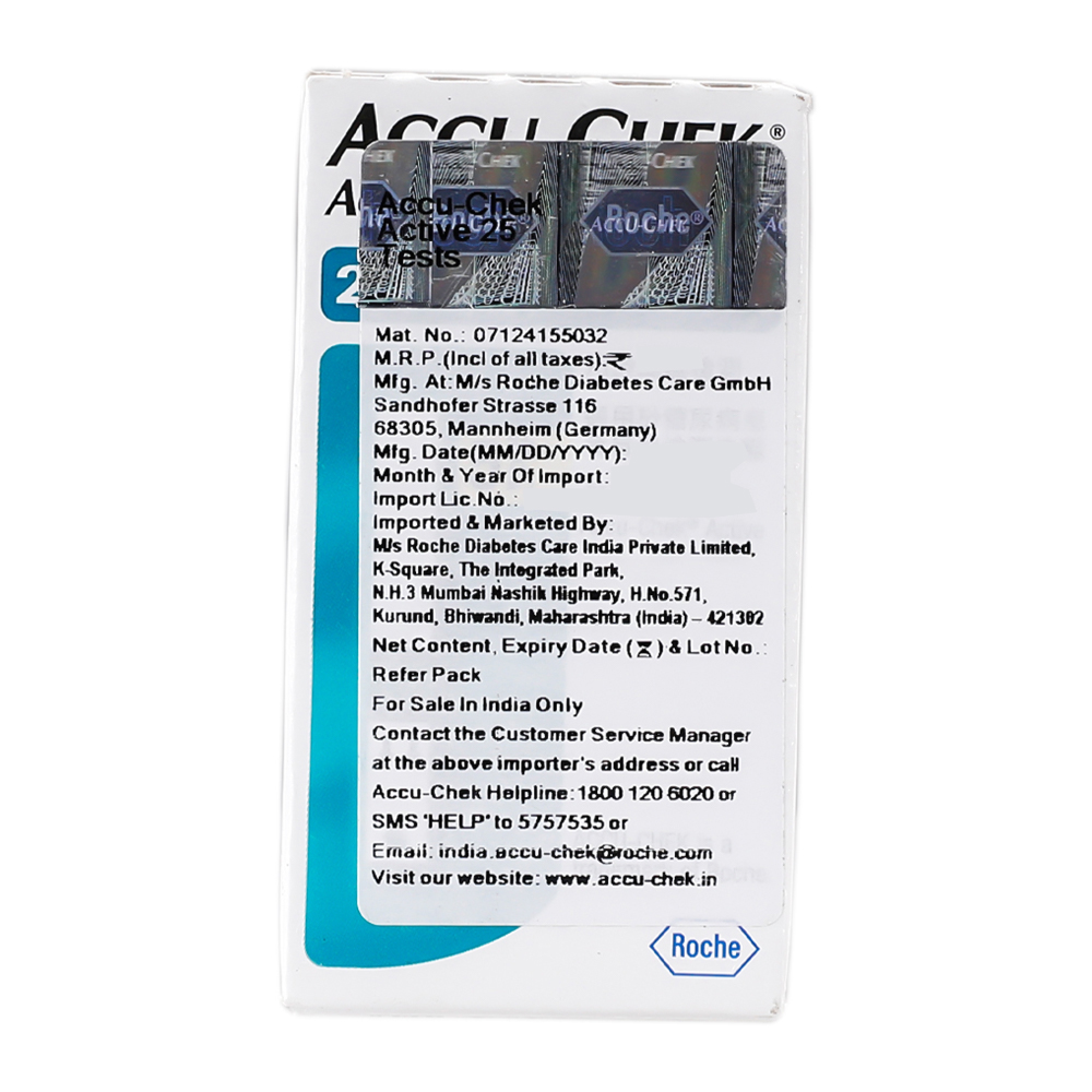 Accu Chek Active Test Strips 50 Count Price Uses Side Effects Composition Apollo Pharmacy