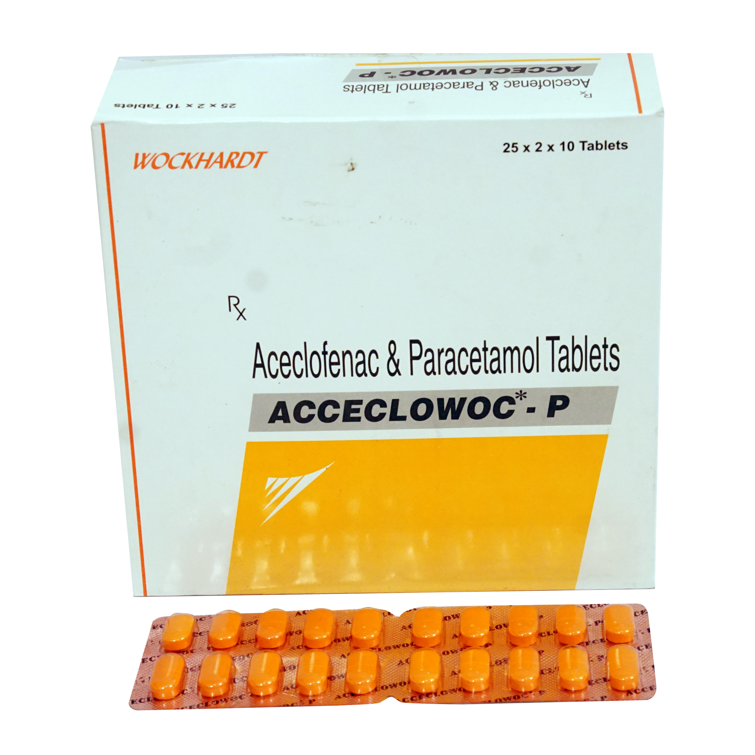 Acceclowoc P Tablet 10's, Pack of 10 TabletS Acceclowoc P Tablet 10's, Pack of 10 TabletS