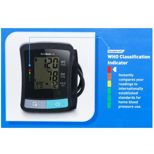 Accusure TD Blood Pressure Monitoring System, 1 Count, Pack of 1 Accusure TD Blood Pressure Monitoring System, 1 Count, Pack of 1