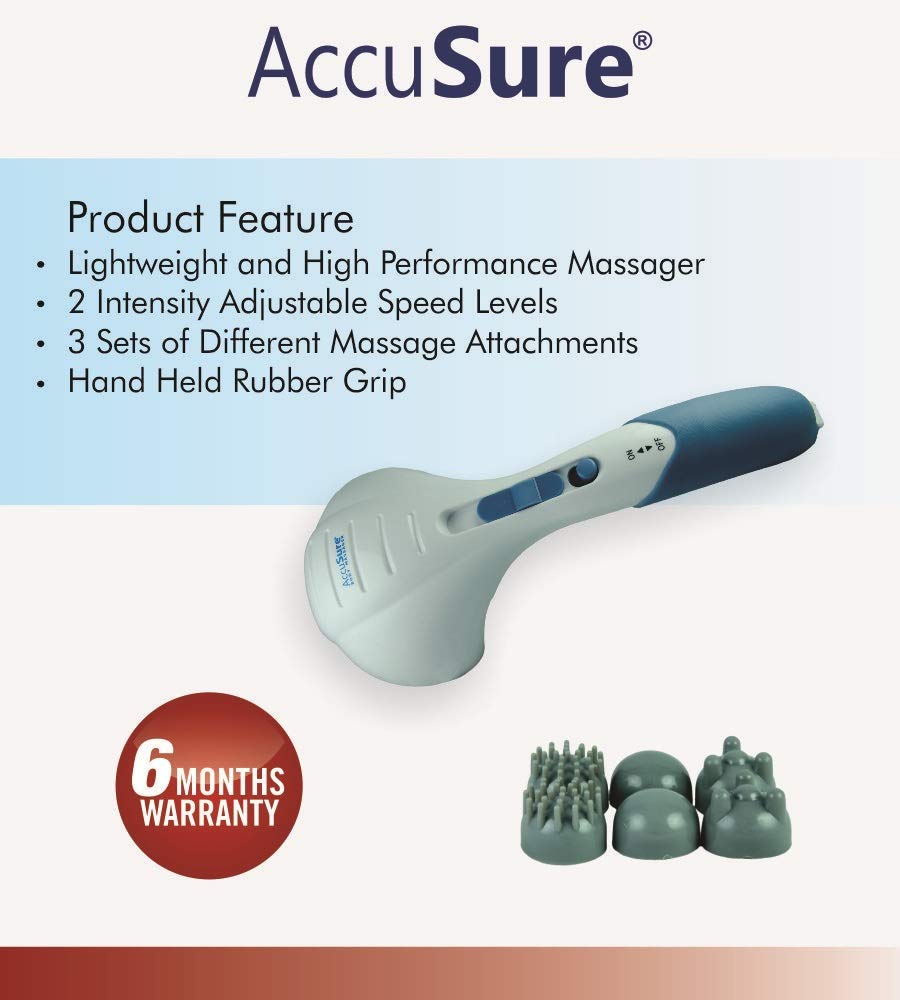 Accusure Body Massager, 1 Count, Pack of 1 Accusure Body Massager, 1 Count, Pack of 1