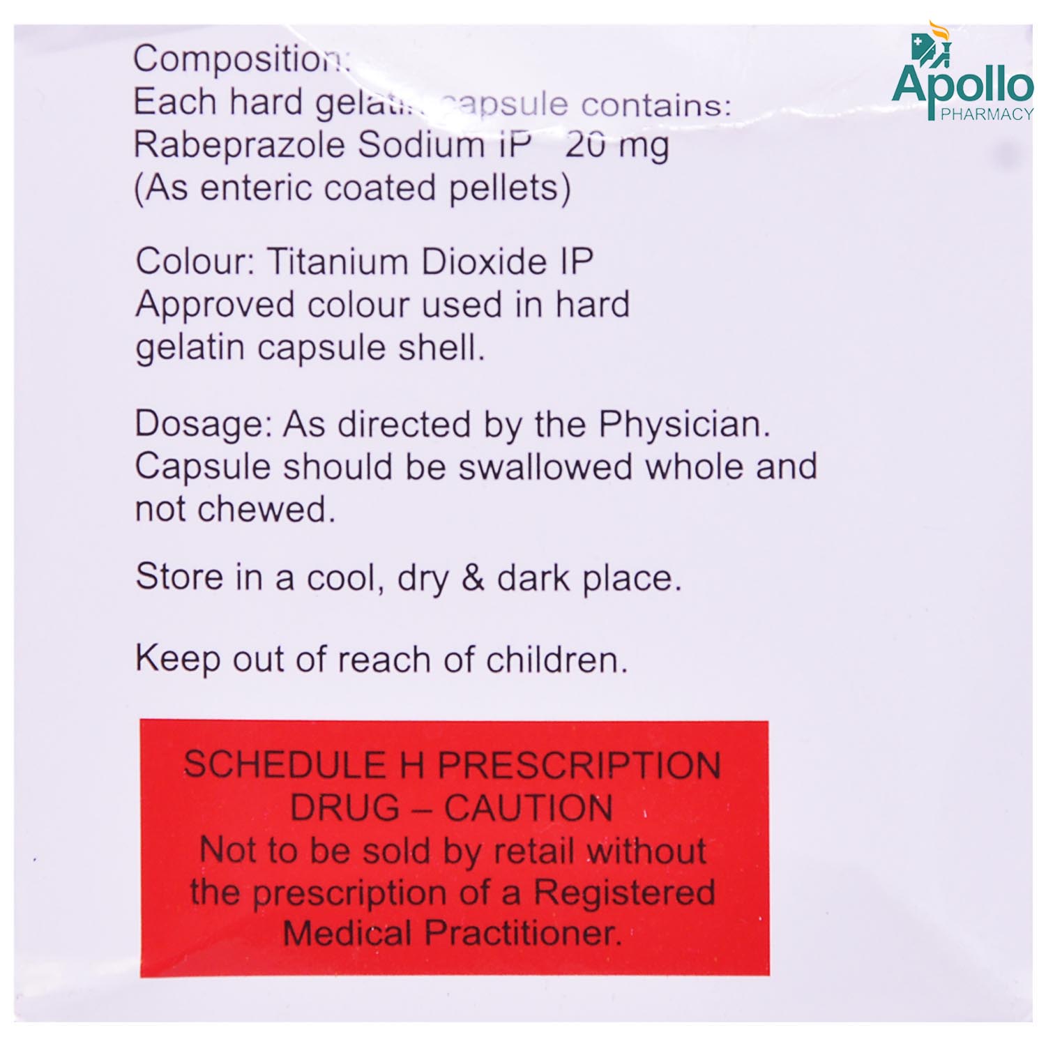 Acera-20 Capsule 10's, Pack of 10 CapsuleS Acera-20 Capsule 10's, Pack of 10 CapsuleS