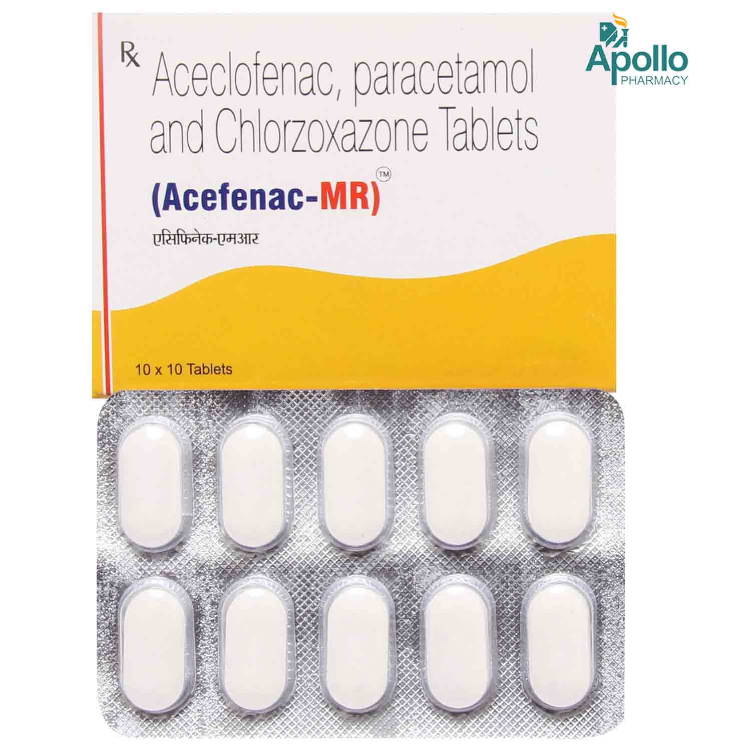 Buy Acefenac MR Tablet 10's Online