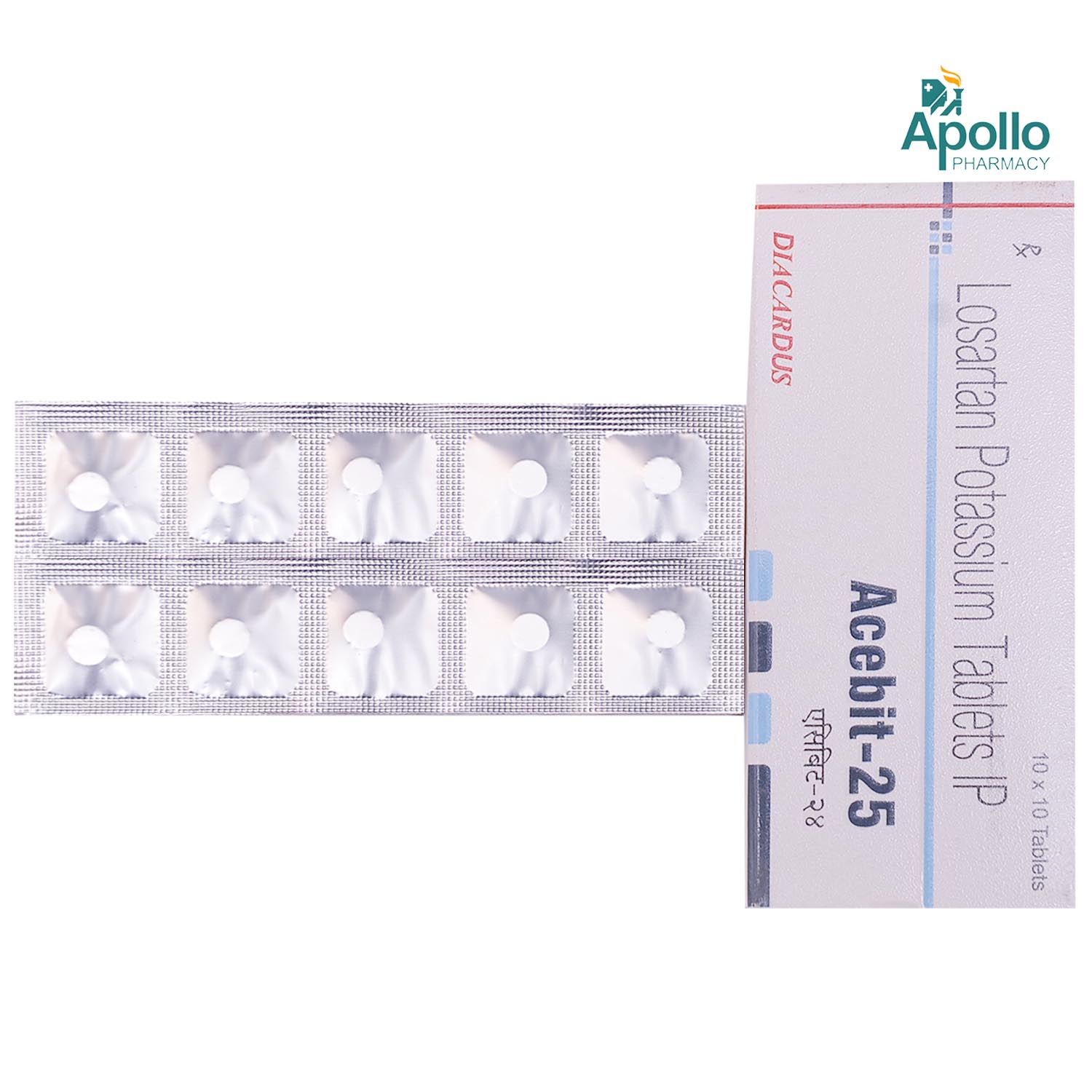 Acebit 25 Tablet 10's, Pack of 10 TABLETS Acebit 25 Tablet 10's, Pack of 10 TABLETS