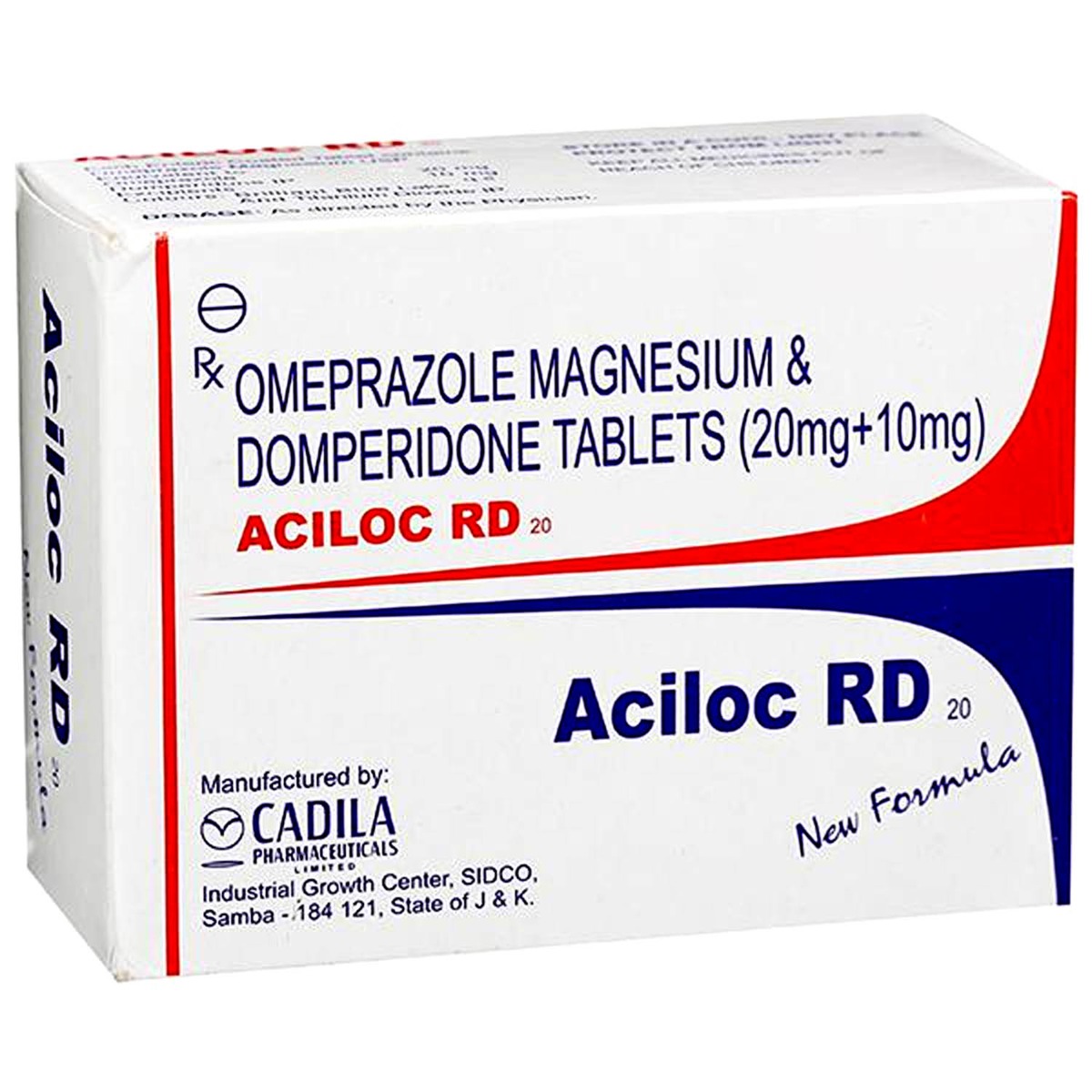 Buy Aciloc RD 20 Tablet 10's Online