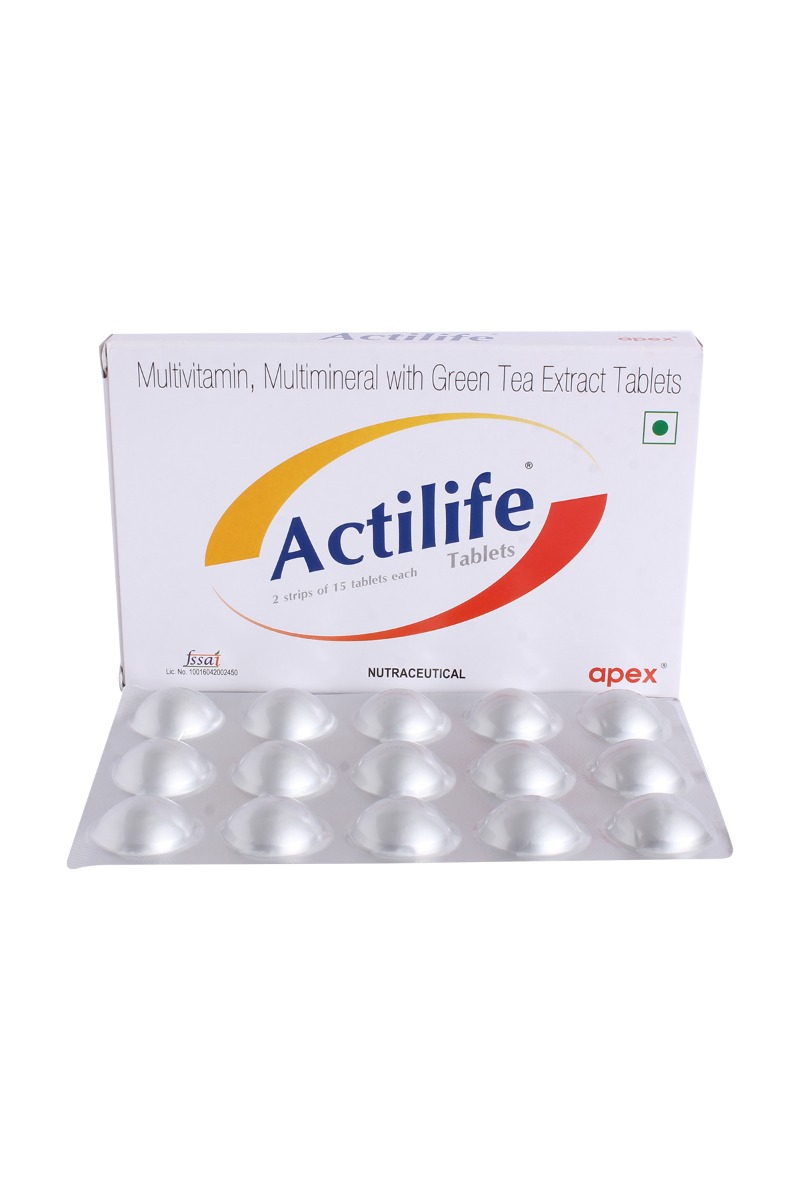 Actilife Tablet 15's, Pack of 15 TABLETS Actilife Tablet 15's, Pack of 15 TABLETS