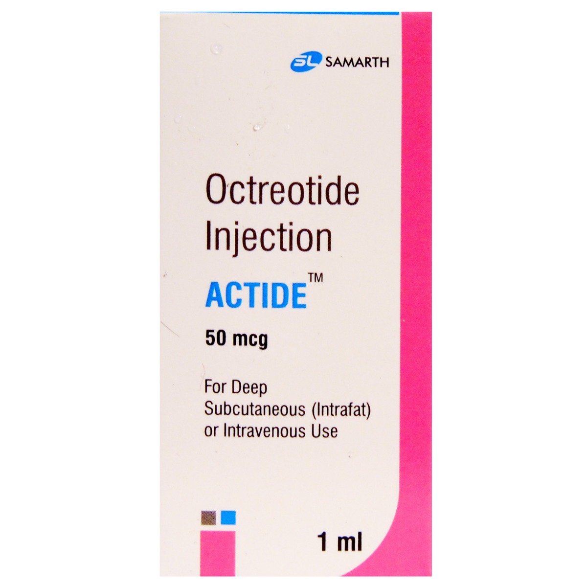 Actide 50 mcg Injection 1ml, Pack of 1 INJECTION Actide 50 mcg Injection 1ml, Pack of 1 INJECTION