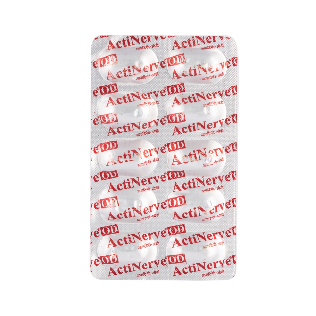 Actinerve OD Tablet 10's, Pack of 10 Actinerve OD Tablet 10's, Pack of 10