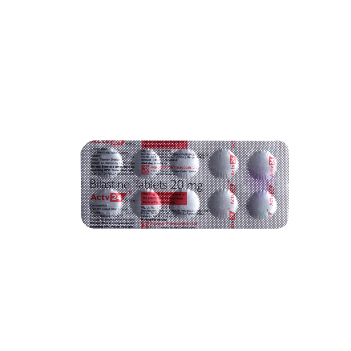 Actv 24 Tablet 10's, Pack of 10 TABLETS Actv 24 Tablet 10's, Pack of 10 TABLETS