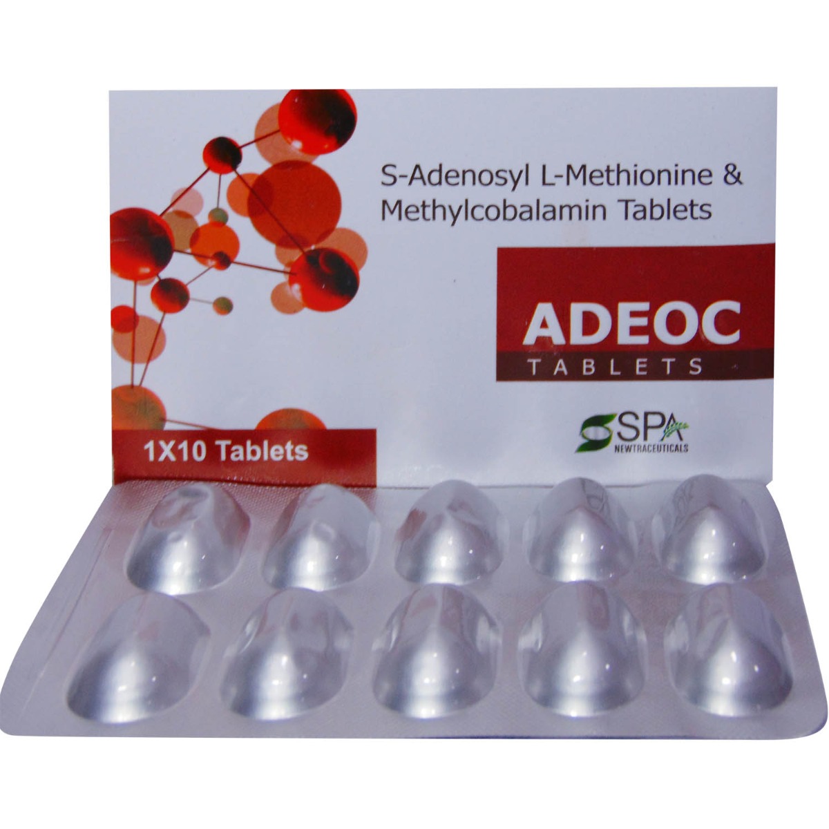 Adeoc Tablet 10's, Pack of 10 Adeoc Tablet 10's, Pack of 10