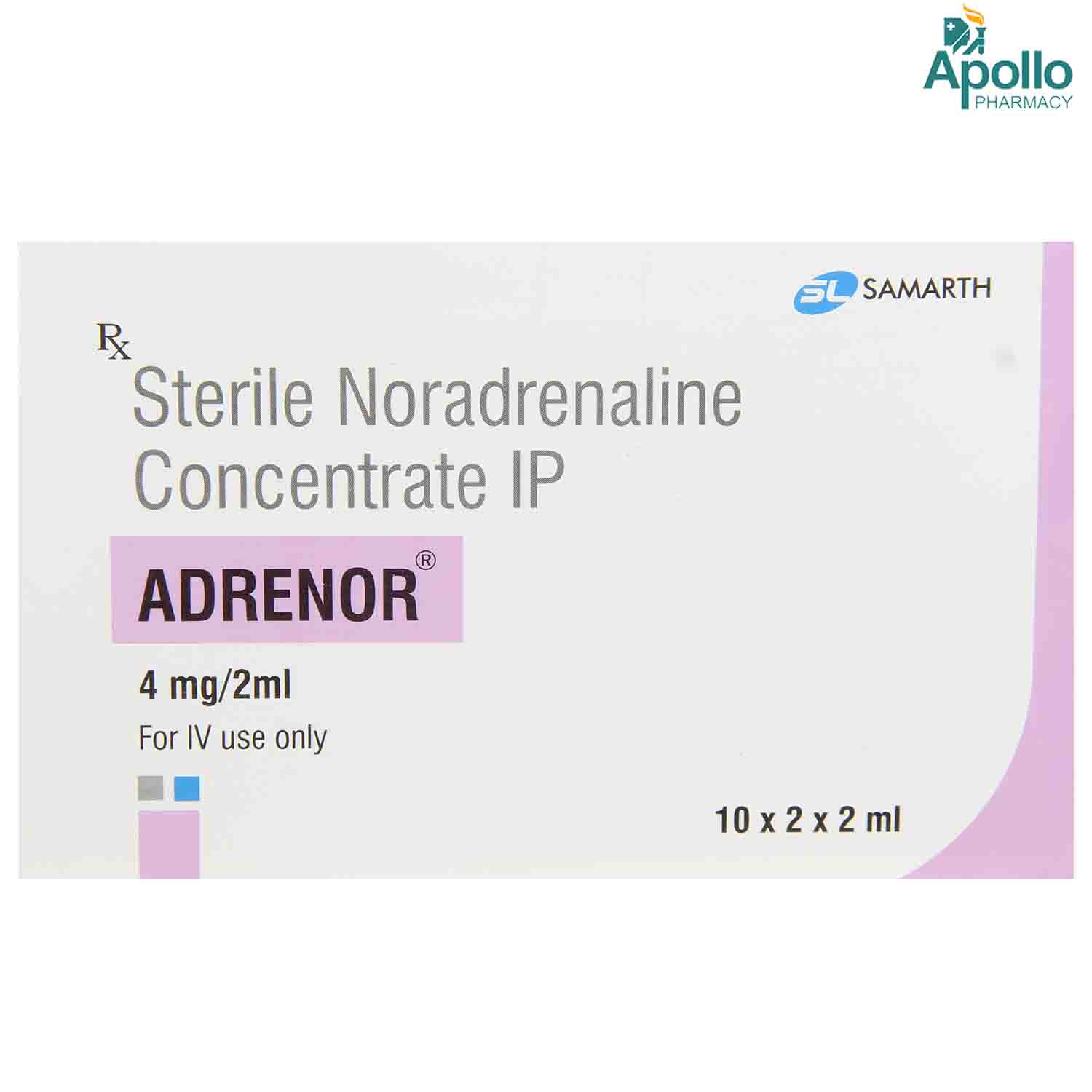 Adrenor Injection 2 ml, Pack of 1 Injection Adrenor Injection 2 ml, Pack of 1 Injection