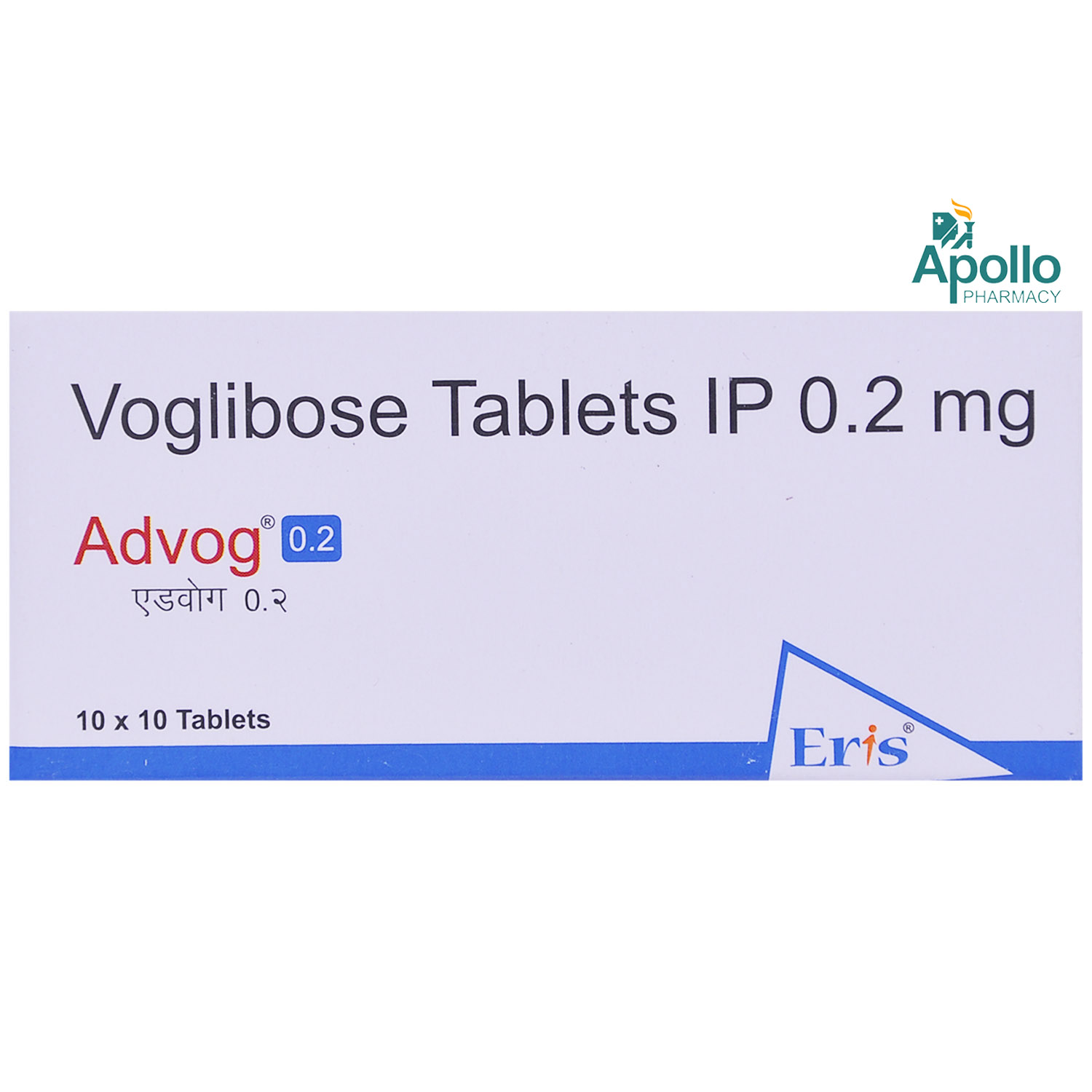 Advog 0.2 Tablet 10's, Pack of 10 TABLETS Advog 0.2 Tablet 10's, Pack of 10 TABLETS