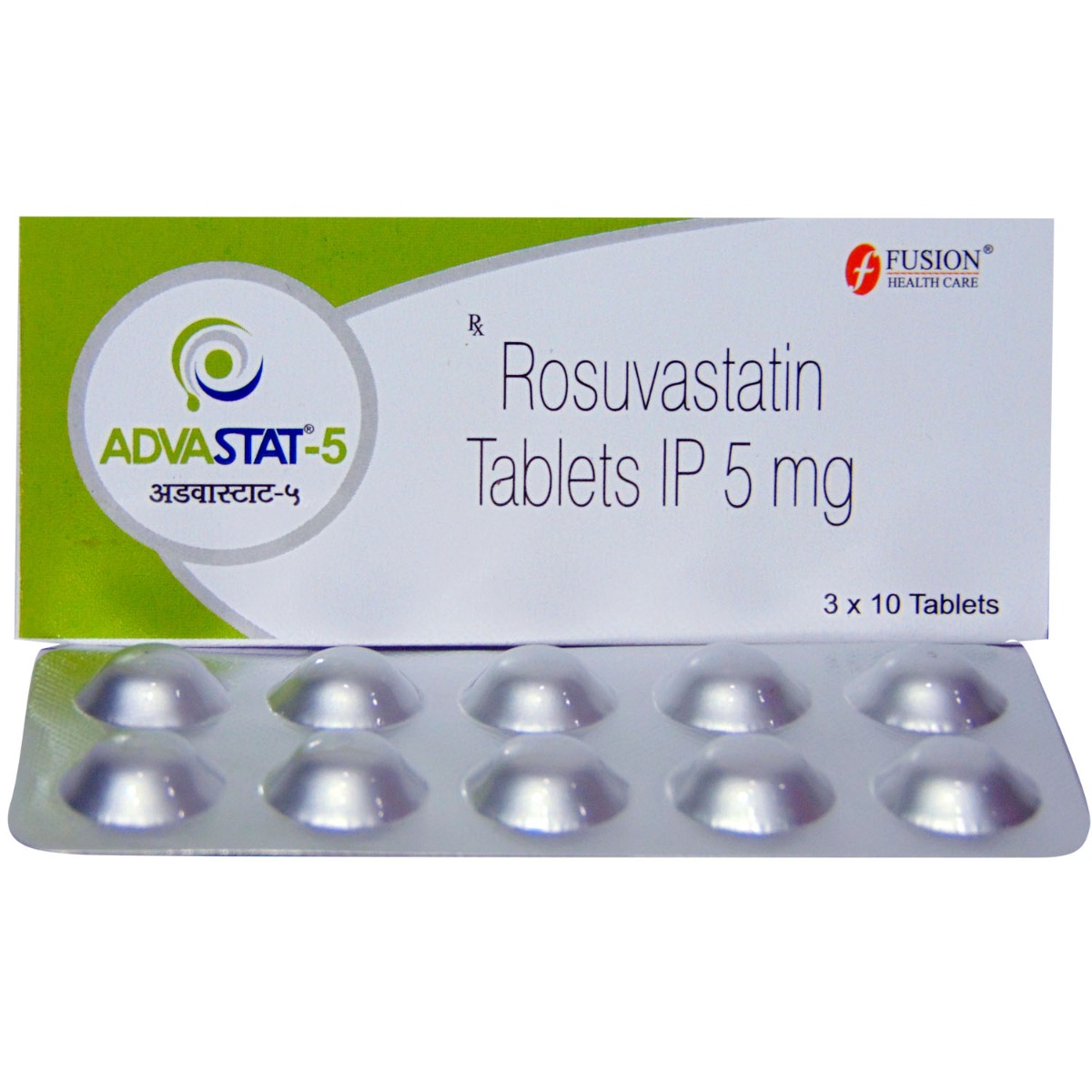 Advastat 5 Tablet 10's, Pack of 10 TABLETS Advastat 5 Tablet 10's, Pack of 10 TABLETS