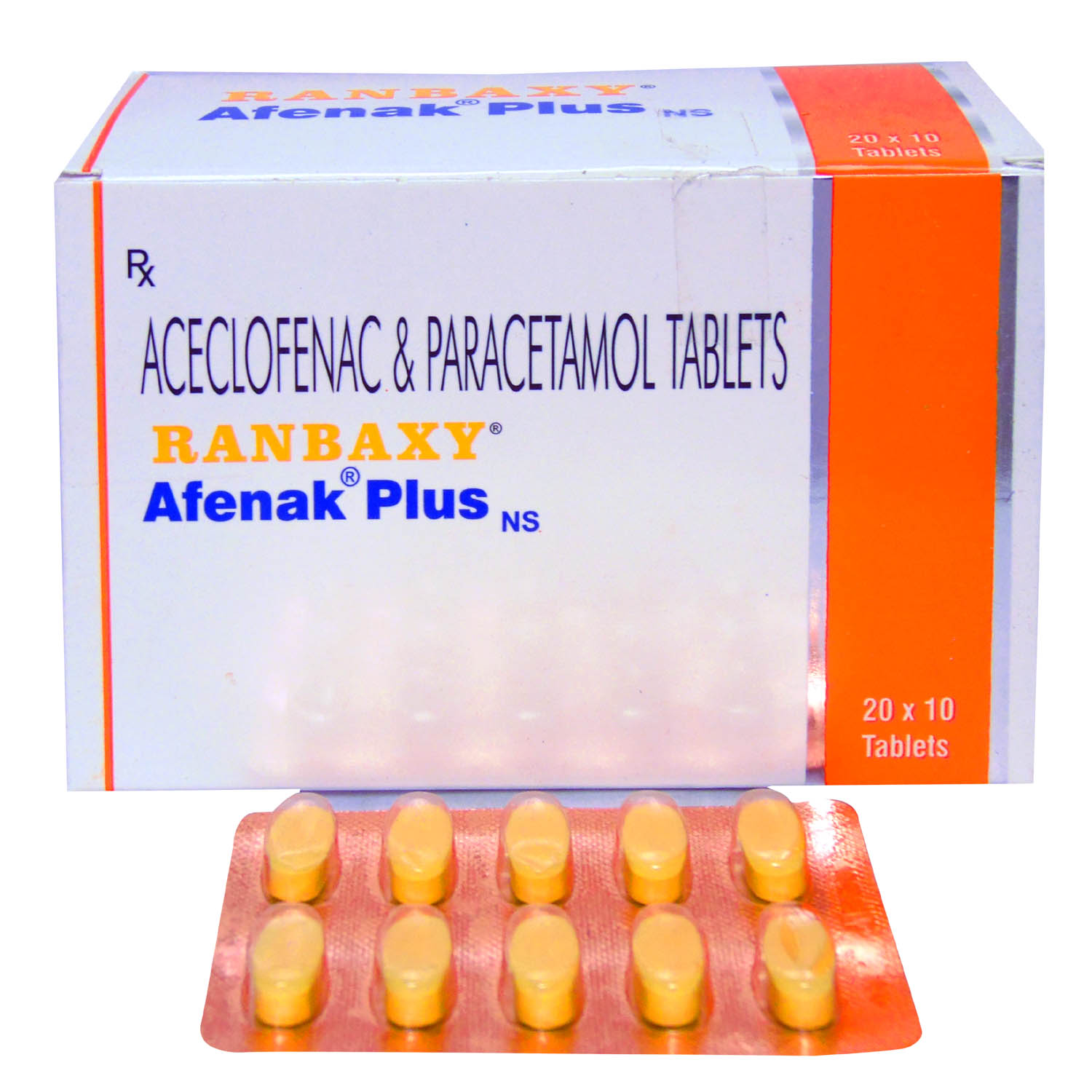 Afenak Plus NS Tablet 10's, Pack of 10 TabletS Afenak Plus NS Tablet 10's, Pack of 10 TabletS