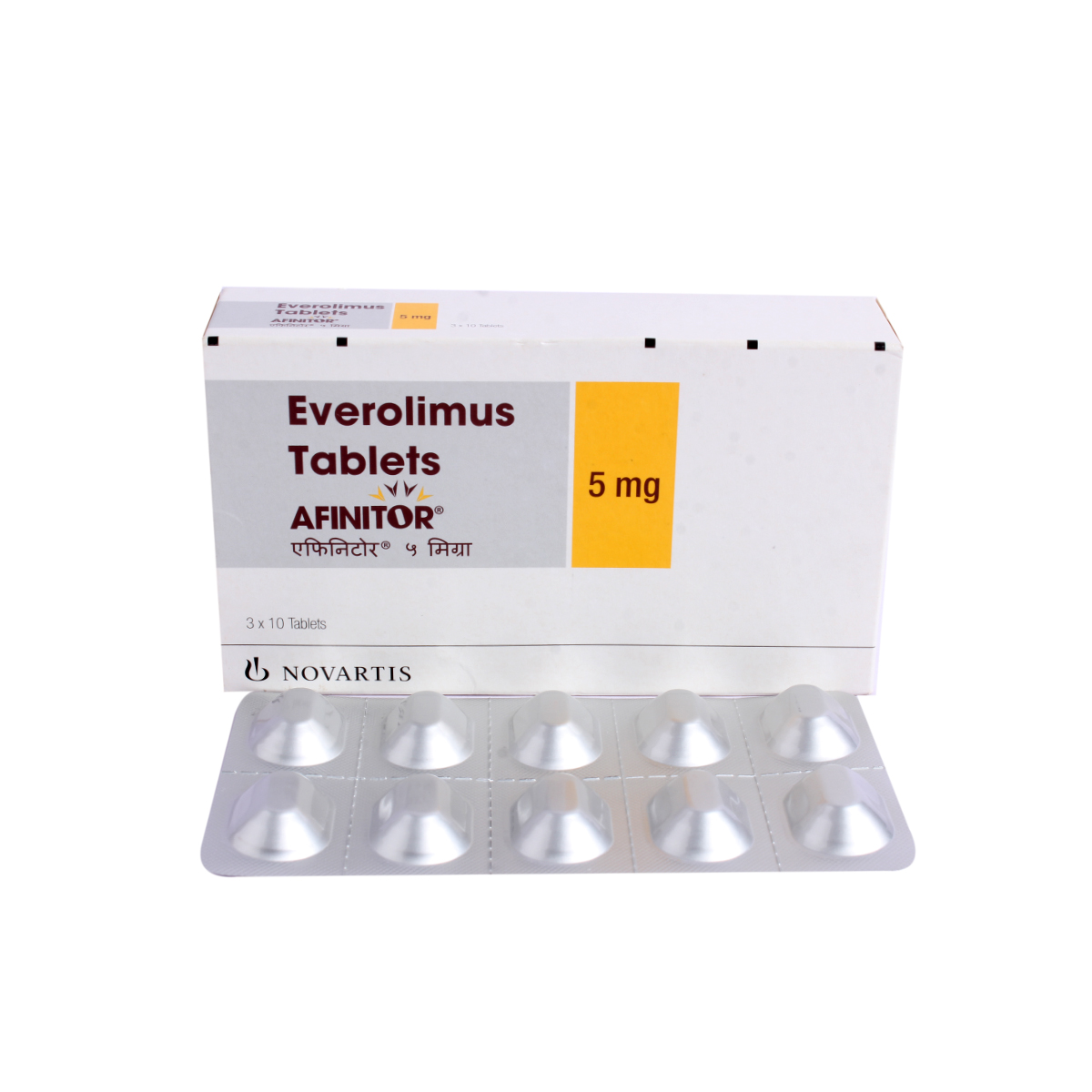 Buy Afinitor 5 mg Tablet 10's Online