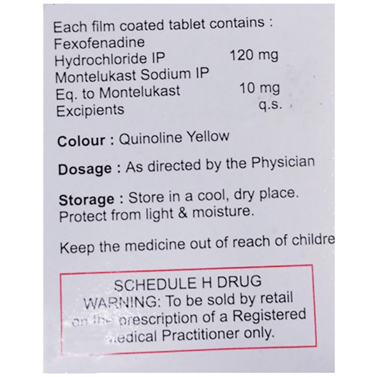 Afineday Tablet 10's, Pack of 10 TABLETS Afineday Tablet 10's, Pack of 10 TABLETS