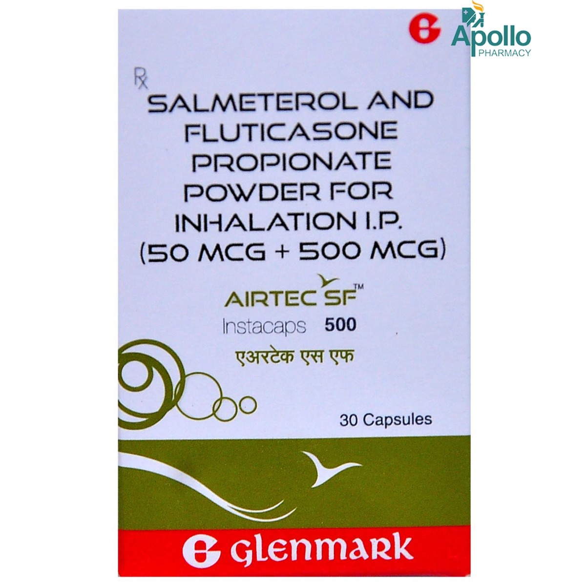 Airtec SF 500 Instacap 30's, Pack of 1 Airtec SF 500 Instacap 30's, Pack of 1