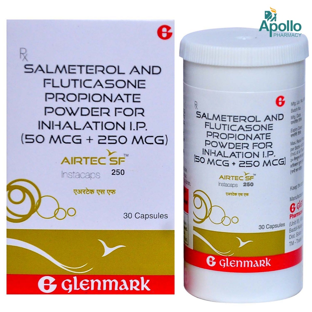 Airtec SF 250 Instacap 30's, Pack of 1 Airtec SF 250 Instacap 30's, Pack of 1