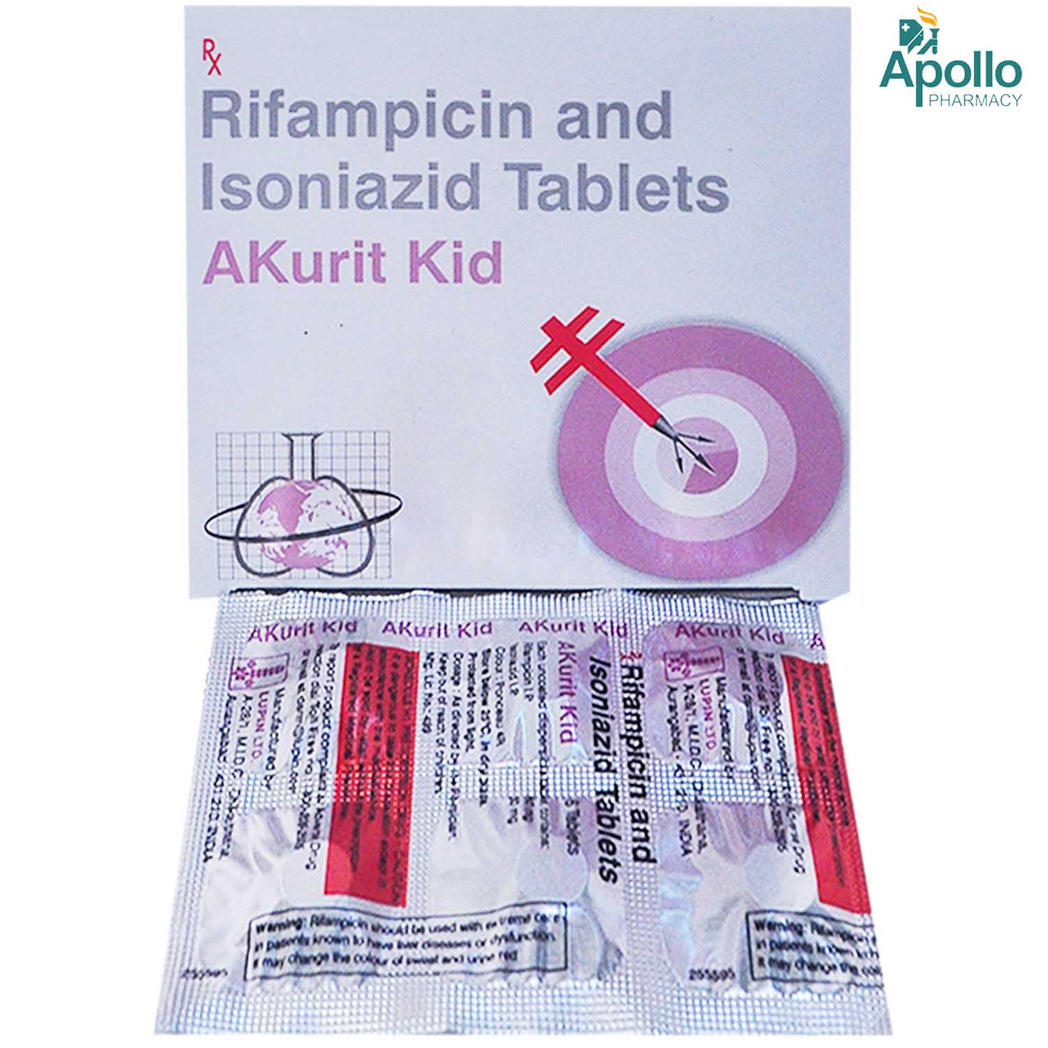 Akurit Kid Tablet 6's, Pack of 6 Akurit Kid Tablet 6's, Pack of 6