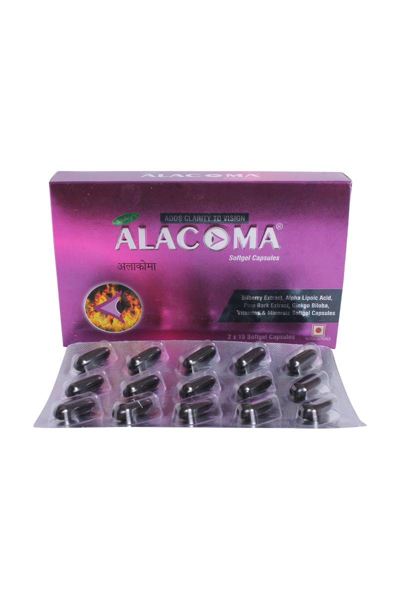 Alacoma Capsule 15's, Pack of 15 CapsuleS Alacoma Capsule 15's, Pack of 15 CapsuleS