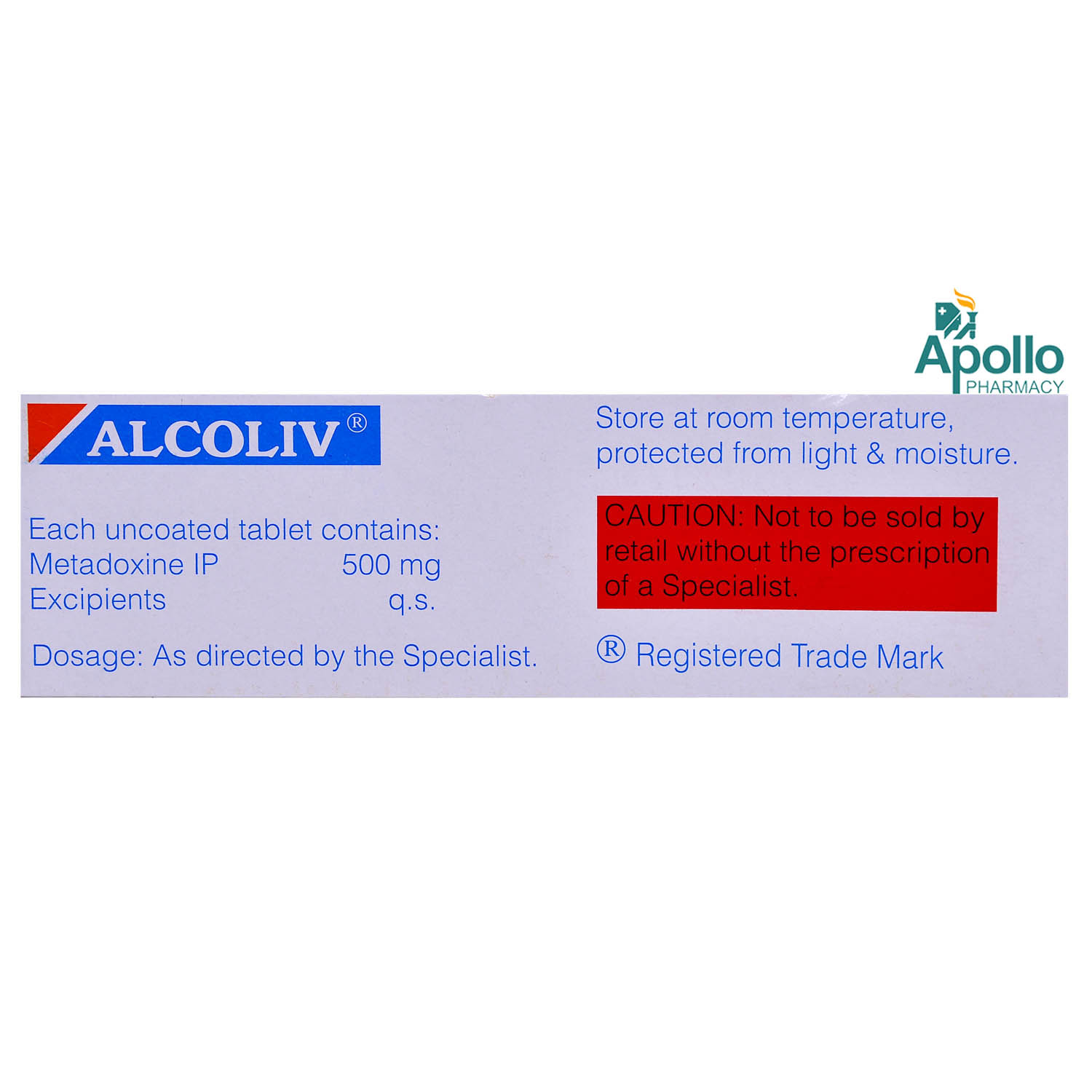 Alcoliv Tablet 10's, Pack of 10 TabletS Alcoliv Tablet 10's, Pack of 10 TabletS