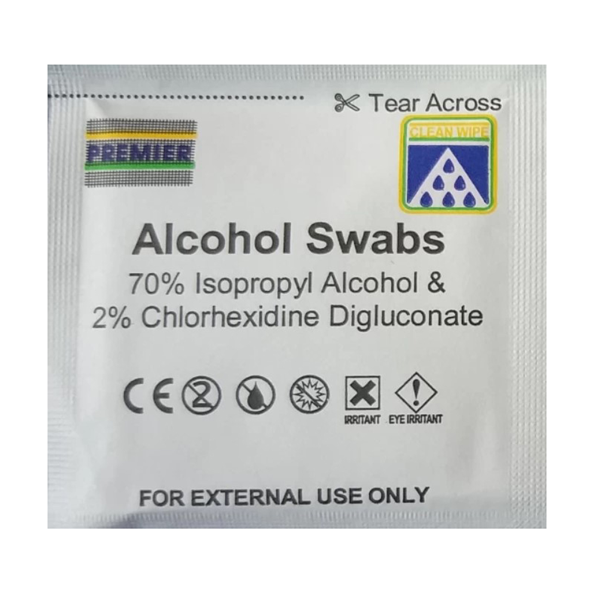 Alcohol Swabs, 100 Count, Pack of 100 SWABS Alcohol Swabs, 100 Count, Pack of 100 SWABS