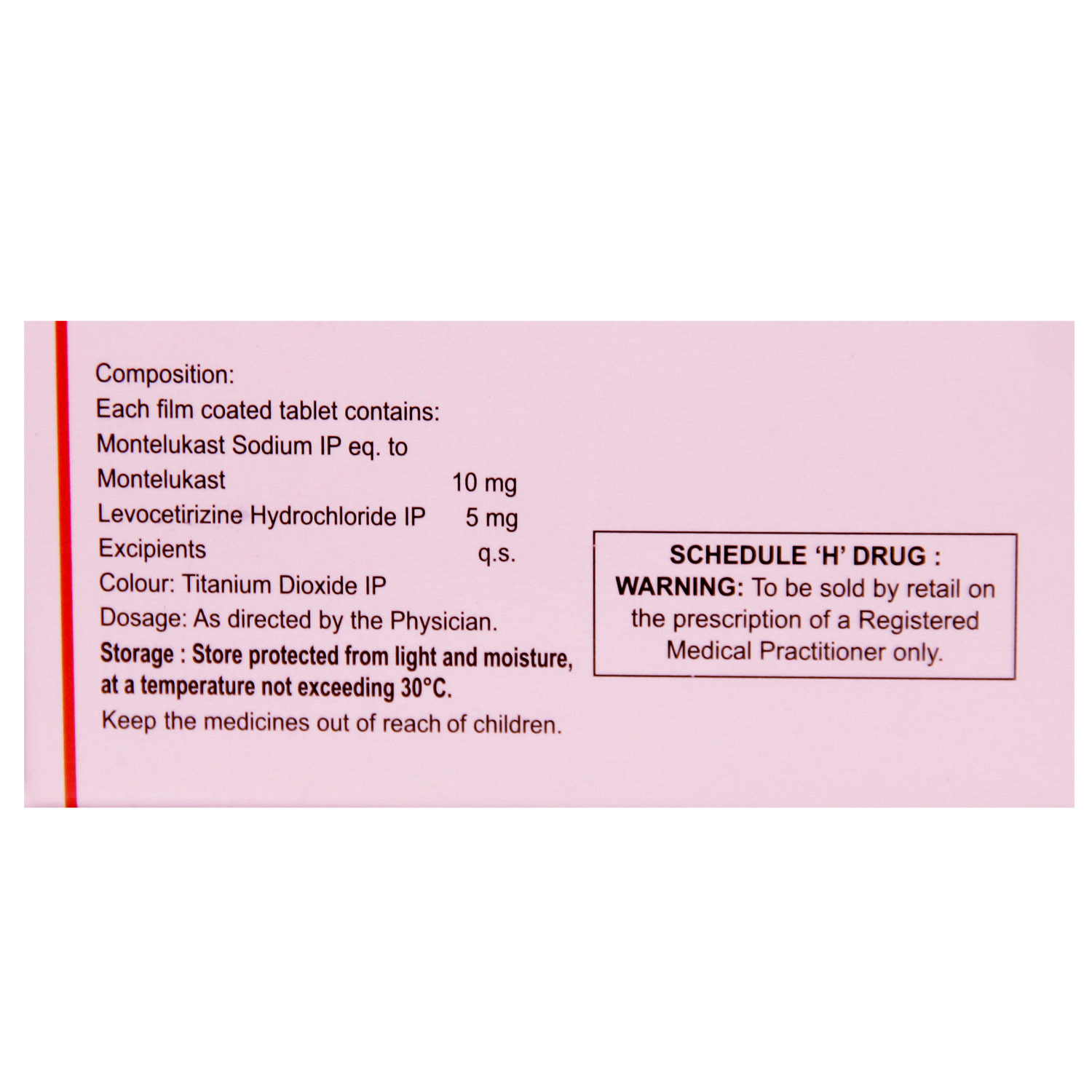 Alerfix-M Tablet 15's, Pack of 15 TABLETS Alerfix-M Tablet 15's, Pack of 15 TABLETS