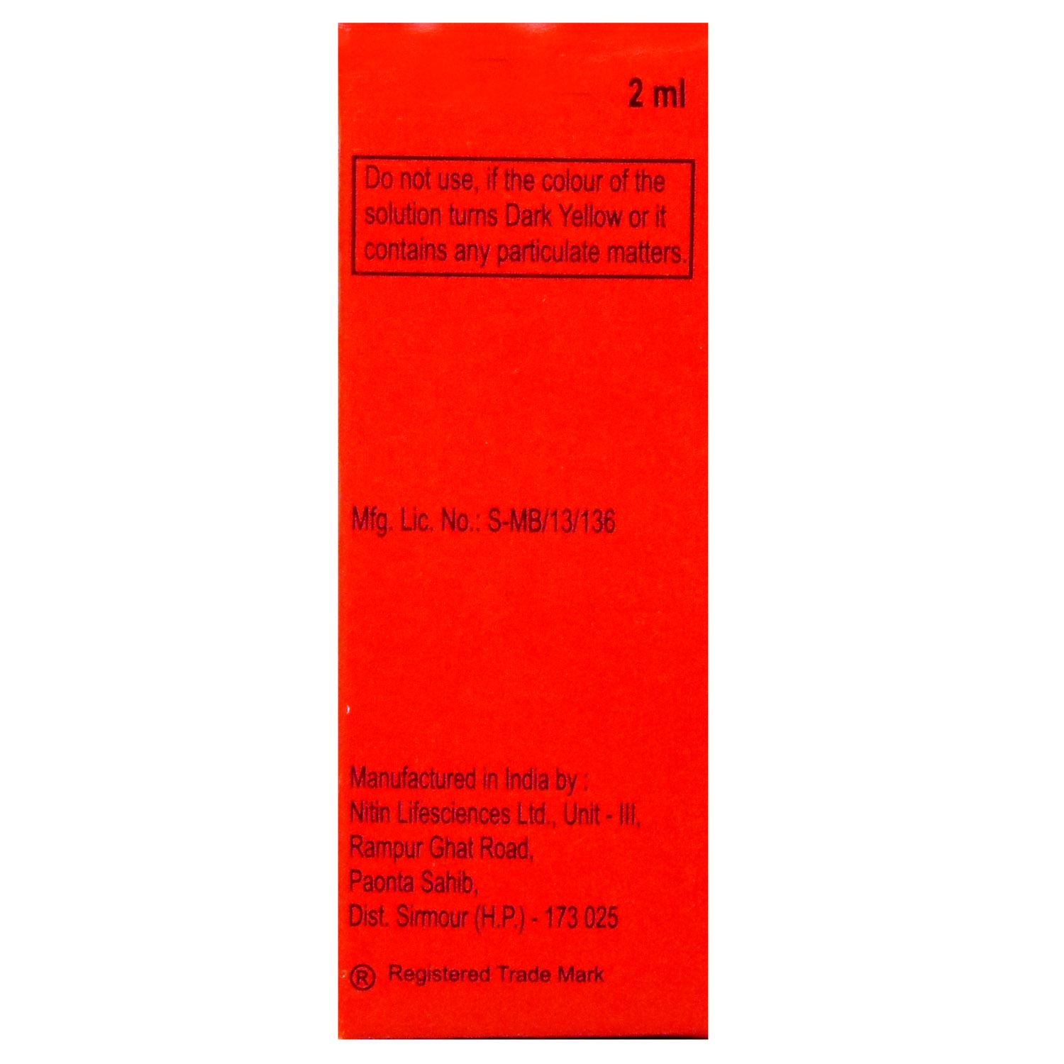 Alfakim 500 mg Injection 2 ml, Pack of 1 Injection Alfakim 500 mg Injection 2 ml, Pack of 1 Injection