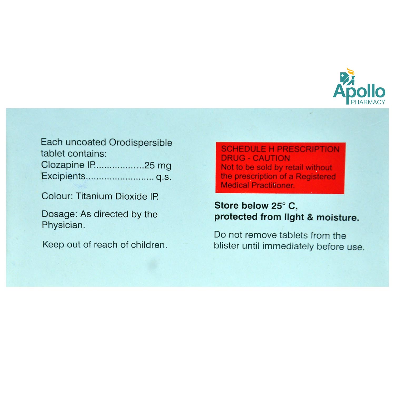 ALKEPIN ODT 25MG TABLET 10'S, Pack of 10 TabletS ALKEPIN ODT 25MG TABLET 10'S, Pack of 10 TabletS