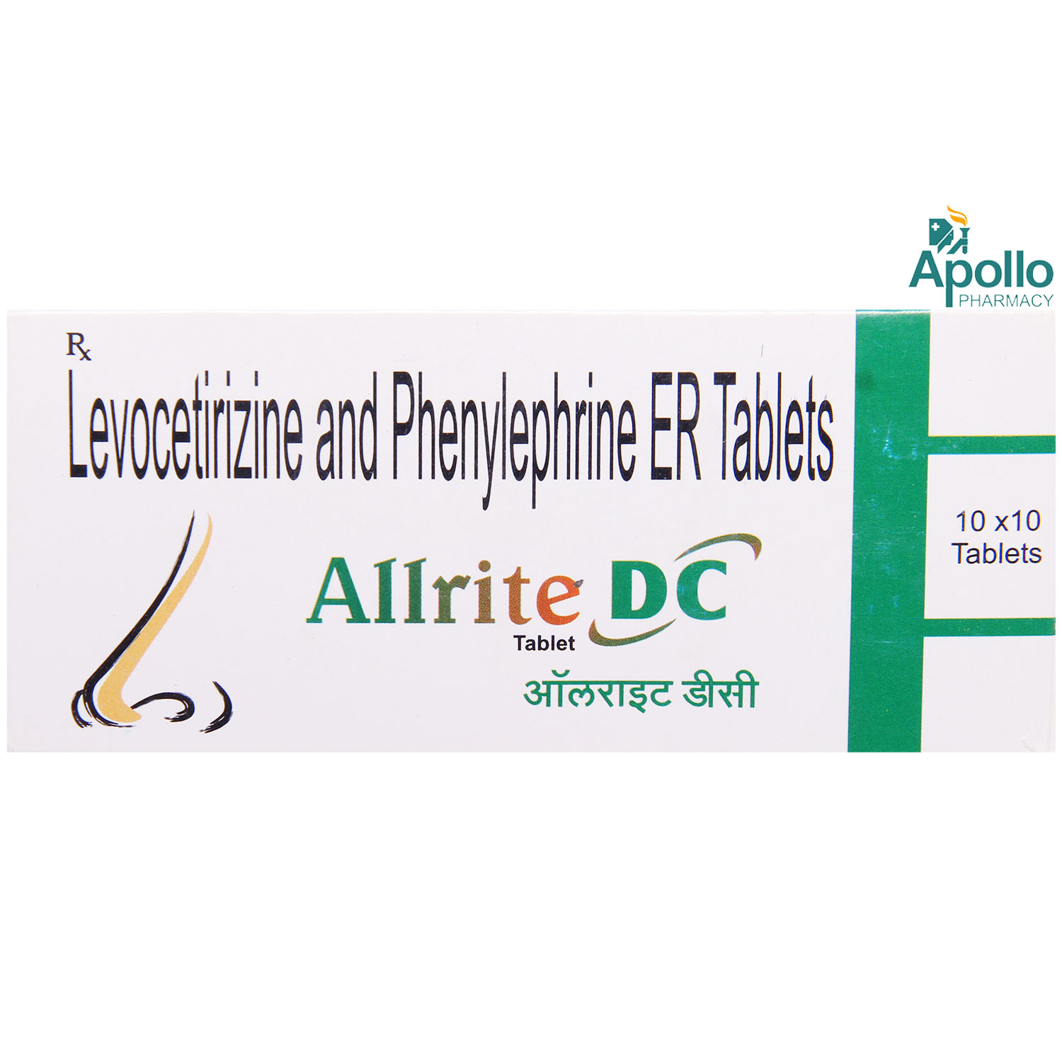 Buy Allrite DC Tablet 10's Online