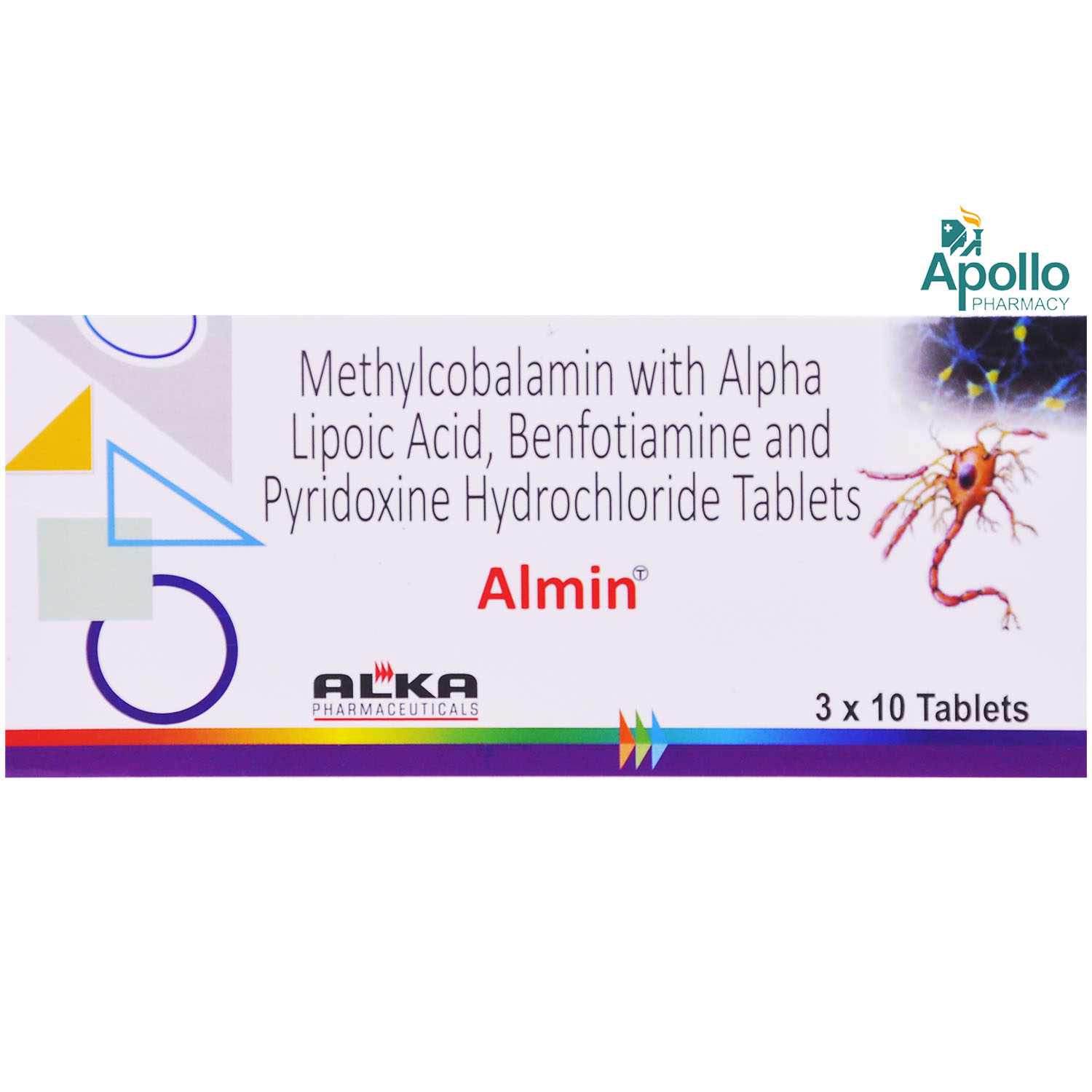 Buy Almin Tablet 10's Online