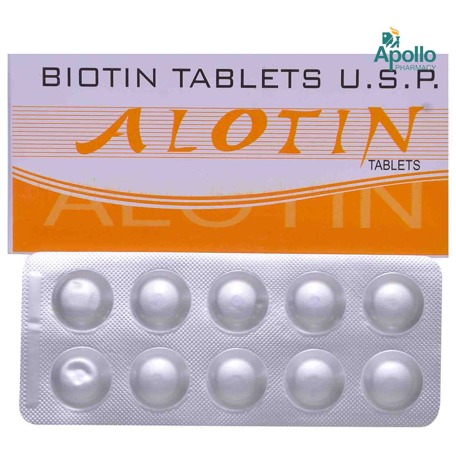 Alotin Tablet 10's, Pack of 10 TABLETS Alotin Tablet 10's, Pack of 10 TABLETS