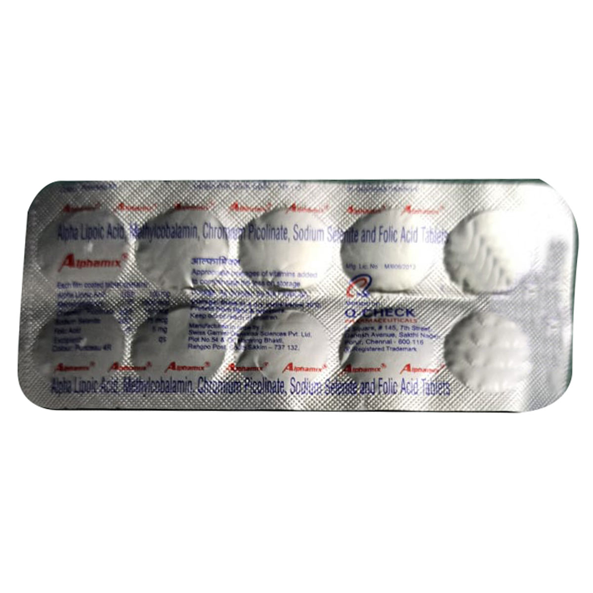 Alphamix Tablet 10's, Pack of 10 TabletS Alphamix Tablet 10's, Pack of 10 TabletS