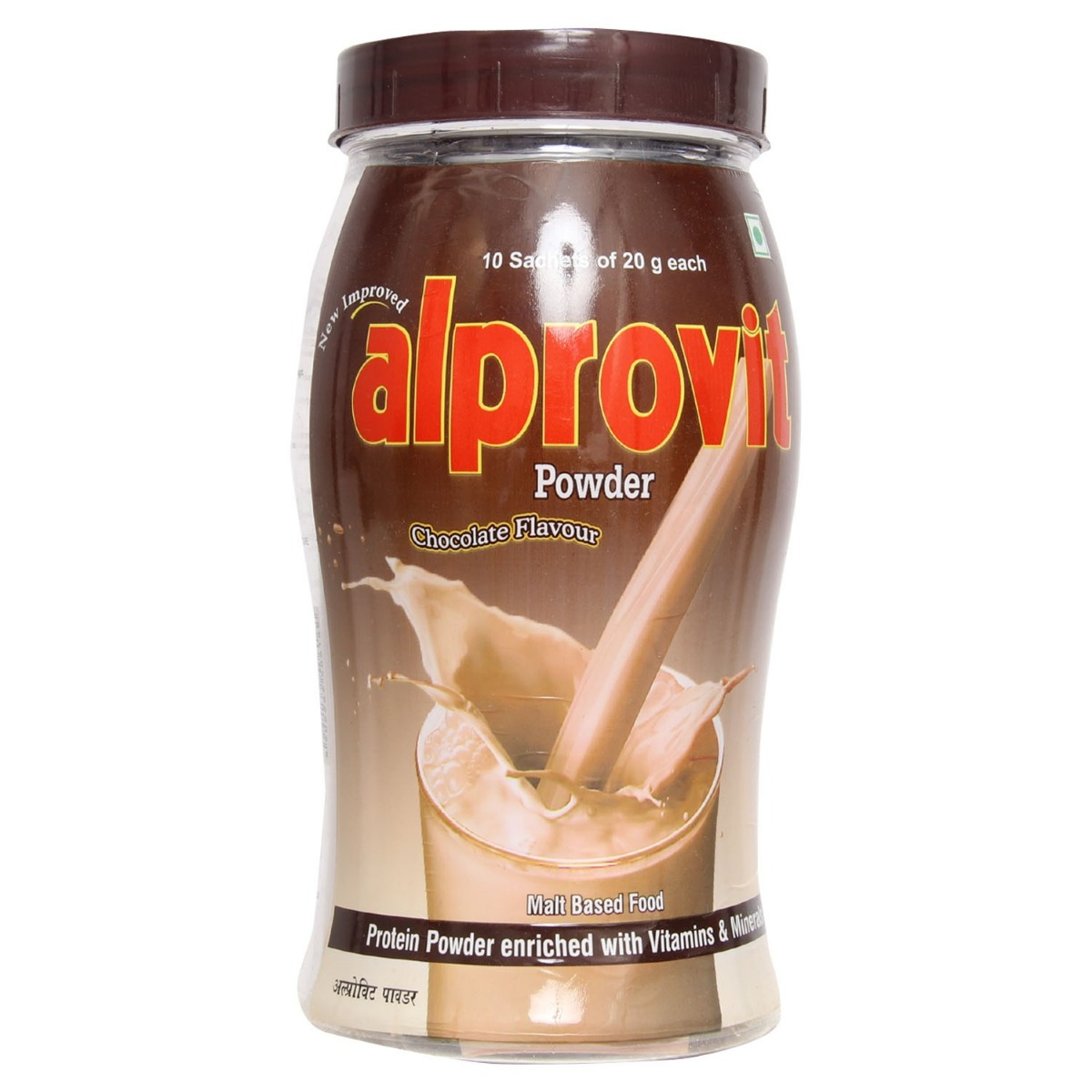 Alprovit Chocolate Powder 10 x 20 gm, Pack of 1 Alprovit Chocolate Powder 10 x 20 gm, Pack of 1