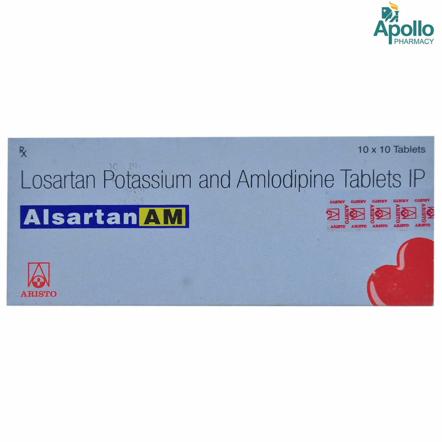 Buy Alsartan AM Tablet 10's Online