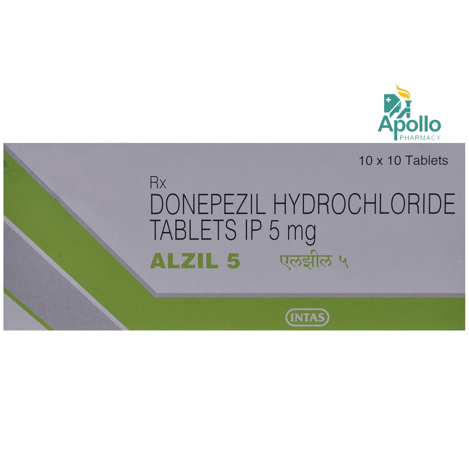 Alzil 5 Tablet 10's, Pack of 10 TABLETS Alzil 5 Tablet 10's, Pack of 10 TABLETS