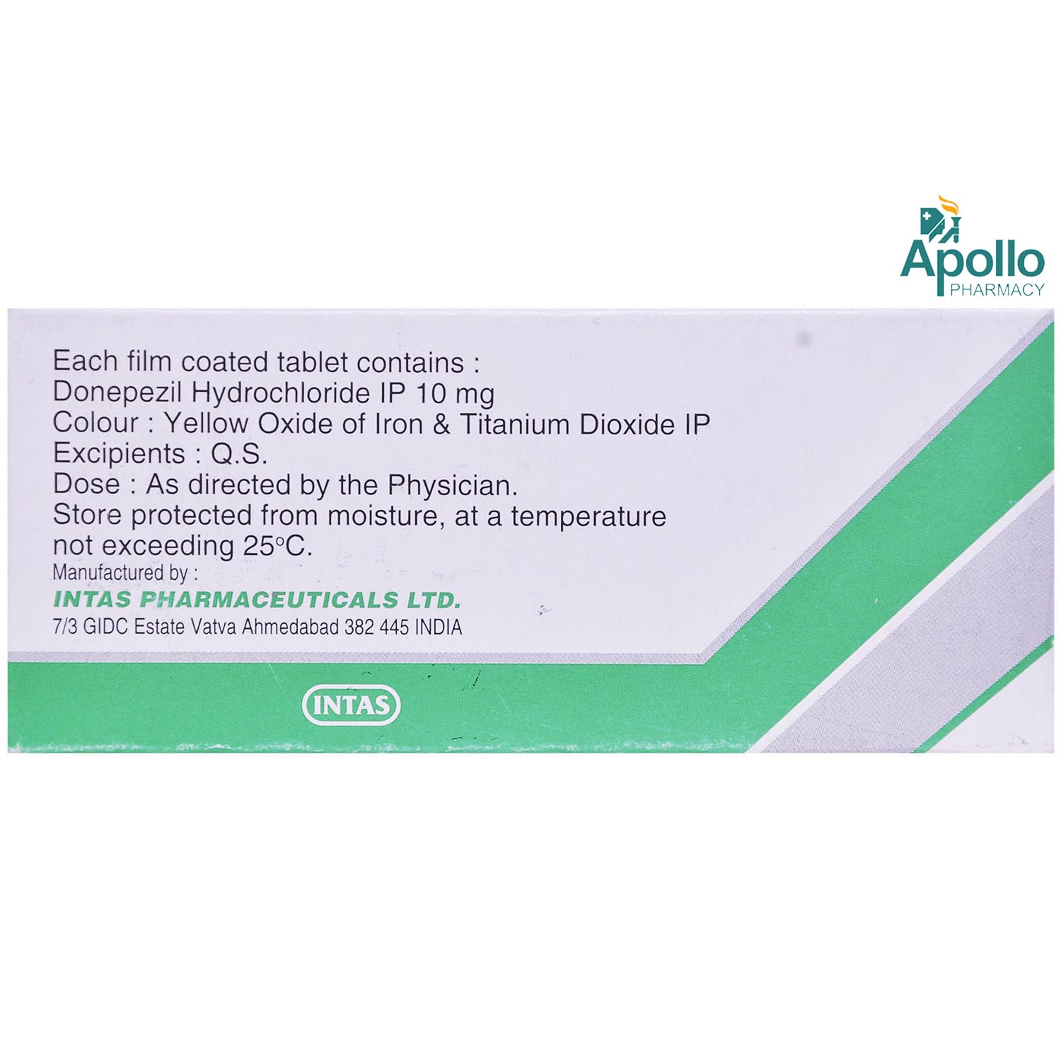 Alzil 10 Tablet 10's, Pack of 10 TABLETS Alzil 10 Tablet 10's, Pack of 10 TABLETS