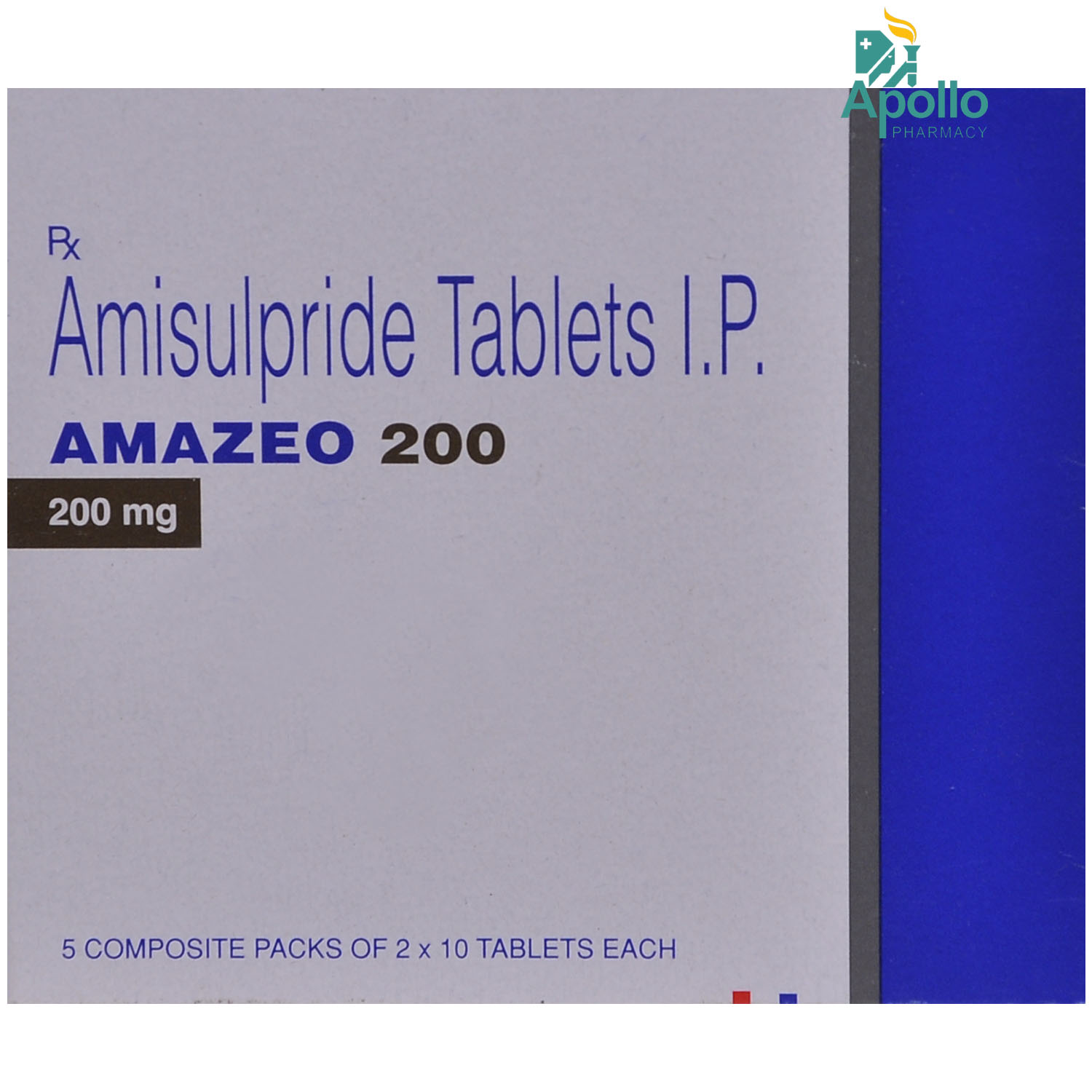 Buy Amazeo 200 Tablet 10's Online