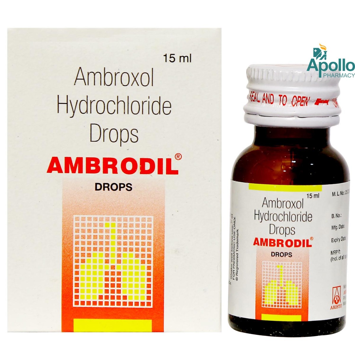 Ambrodil Drops 15 ml, Pack of 1 DROPS Ambrodil Drops 15 ml, Pack of 1 DROPS