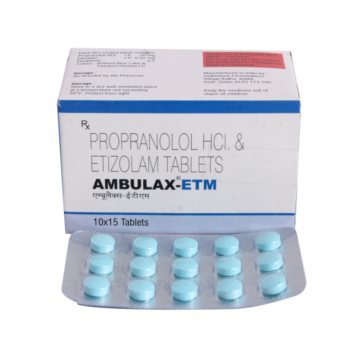 Buy Ambulax-ETM Tablet 15's Online