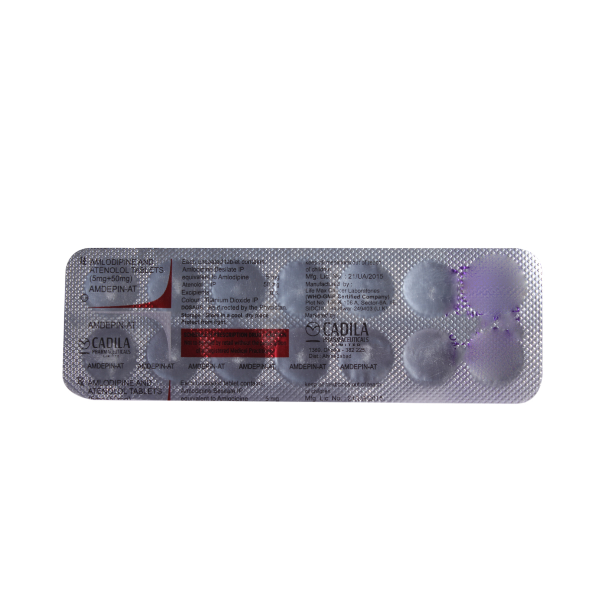 Amdepin-AT Tablet 14's, Pack of 14 TabletS Amdepin-AT Tablet 14's, Pack of 14 TabletS