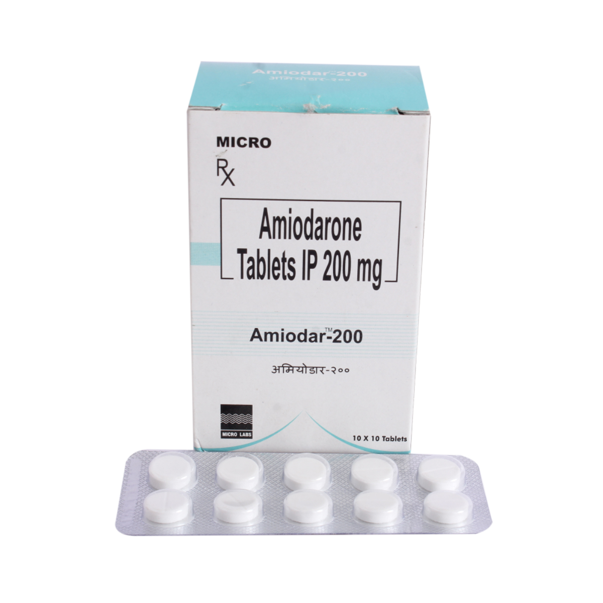 Amiodar 200 Tablet 10's, Pack of 10 TABLETS Amiodar 200 Tablet 10's, Pack of 10 TABLETS