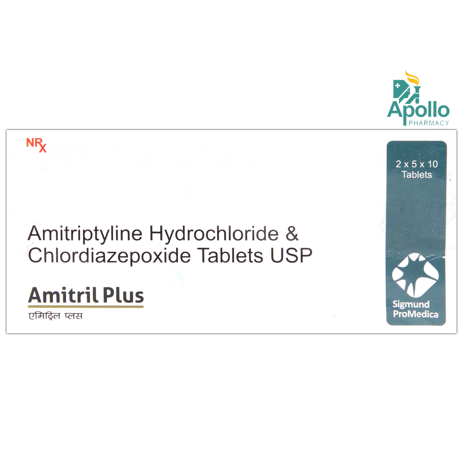 Buy Amitril Plus Tablet 10's Online