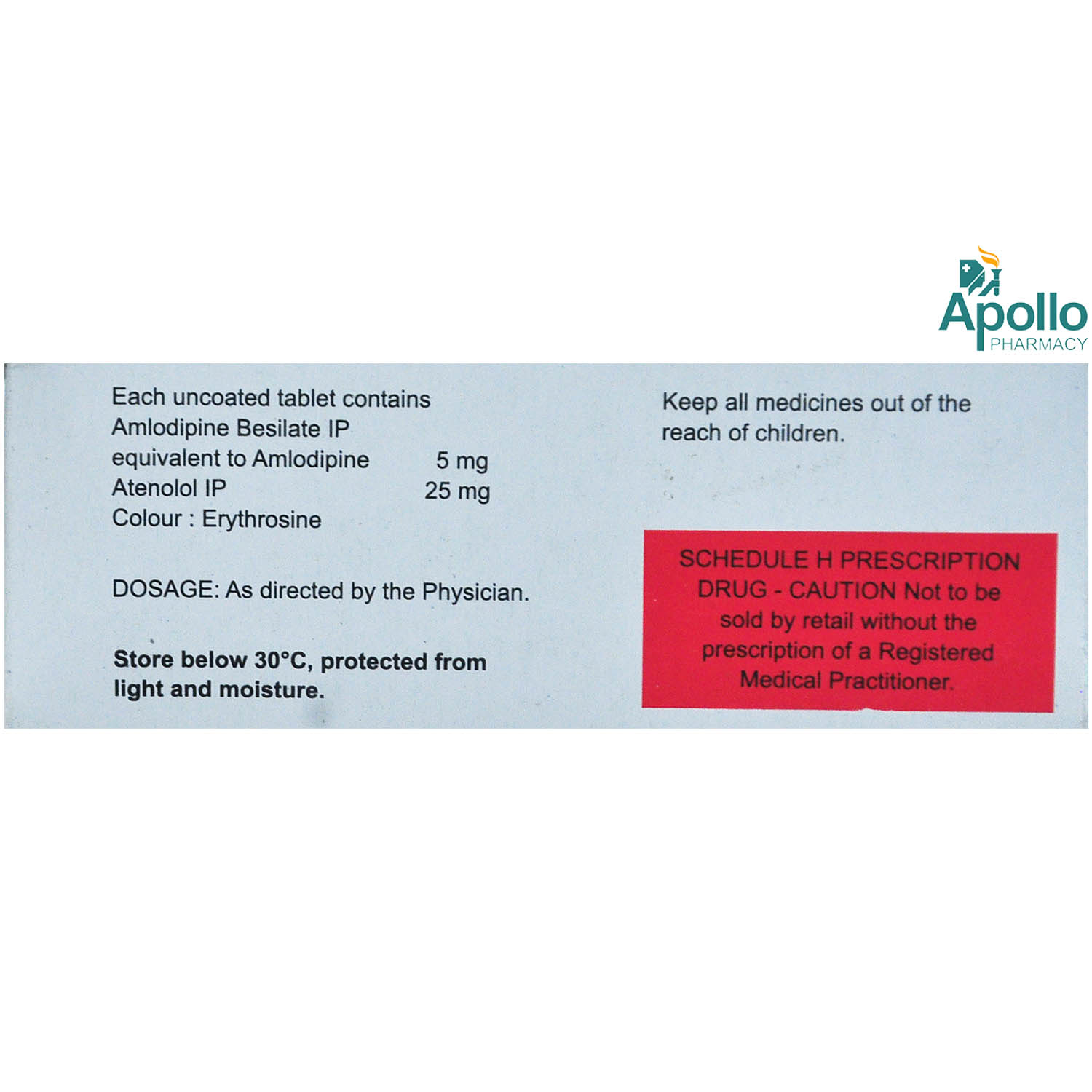 Amloz AT 25 Tablet 14's, Pack of 14 TABLETS Amloz AT 25 Tablet 14's, Pack of 14 TABLETS