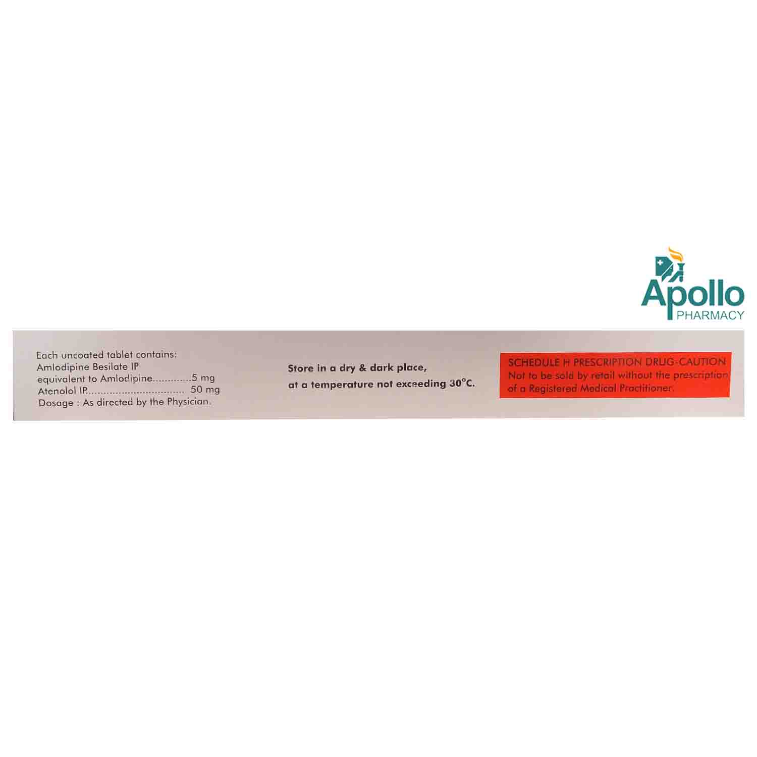 Amlong-A 5/50 Tablet 15's, Pack of 15 TABLETS Amlong-A 5/50 Tablet 15's, Pack of 15 TABLETS