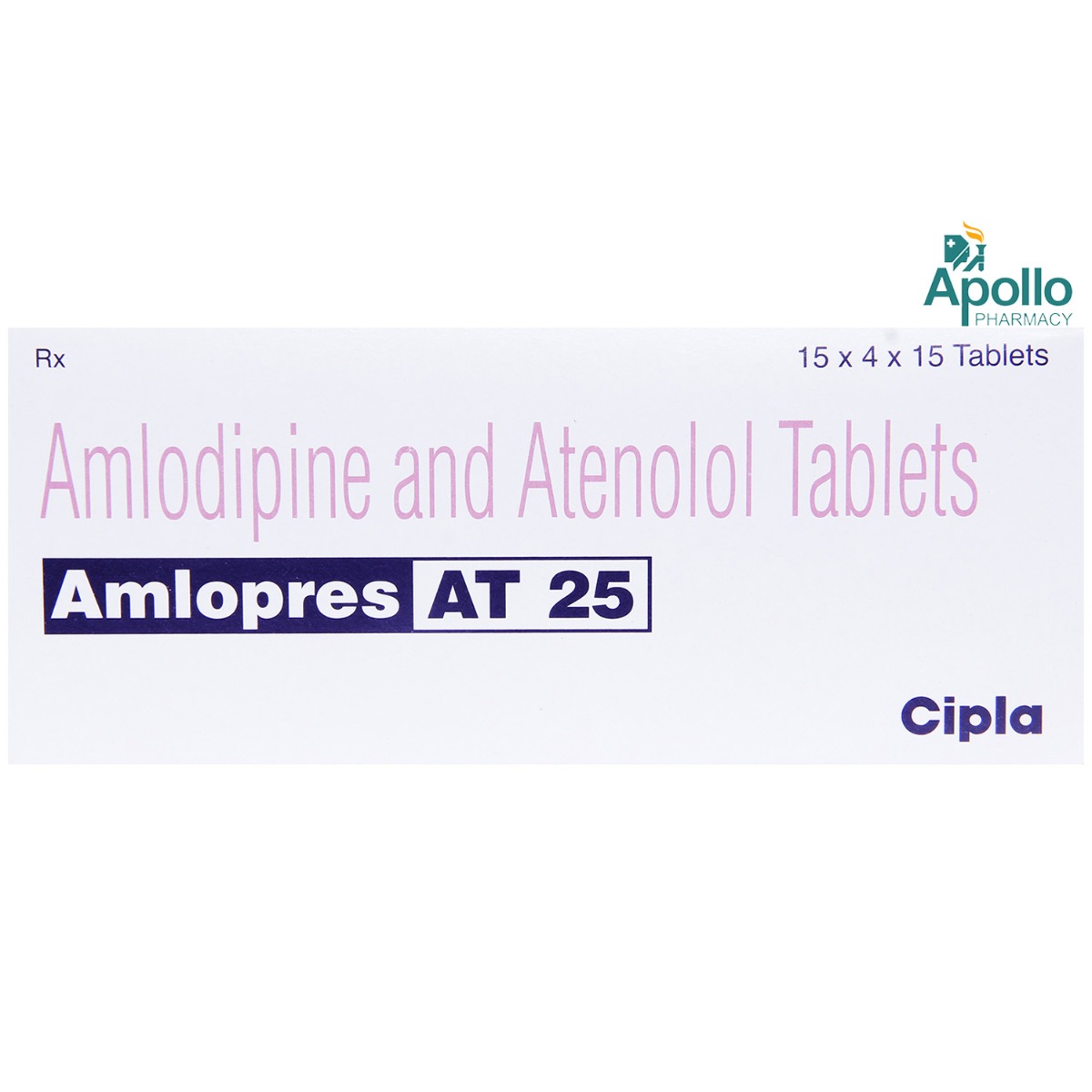 Amlopres AT 25 Tablet 15's, Pack of 15 TABLETS Amlopres AT 25 Tablet 15's, Pack of 15 TABLETS