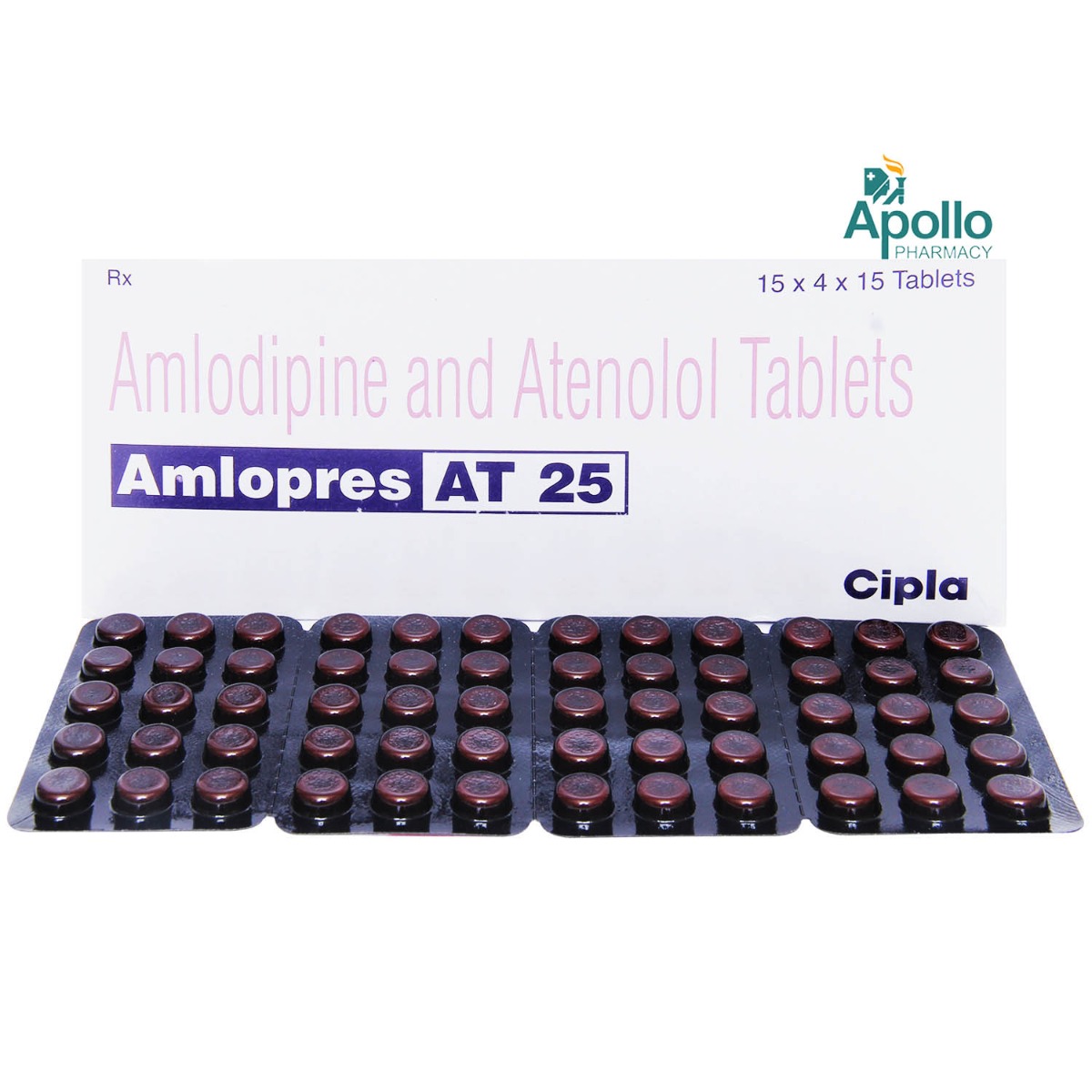 Amlopres AT 25 Tablet 15's, Pack of 15 TABLETS Amlopres AT 25 Tablet 15's, Pack of 15 TABLETS